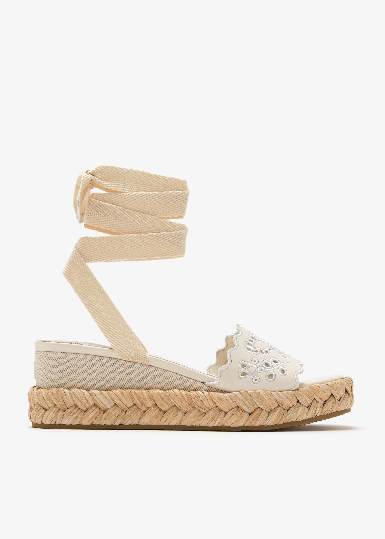 

Arlee 60 wedge sandals, Cream