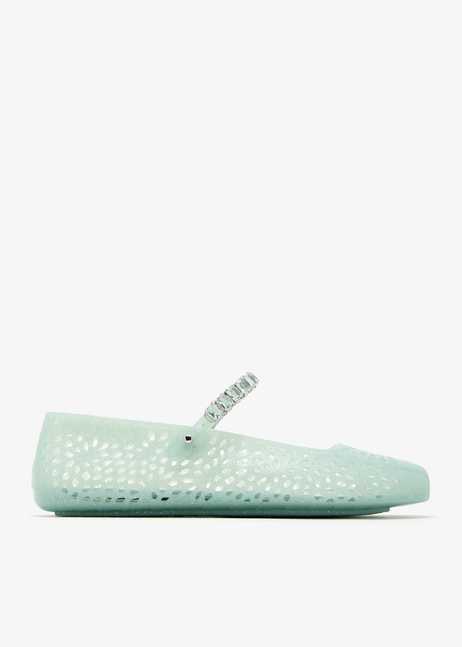 

The Jelly ballerina flats, Green