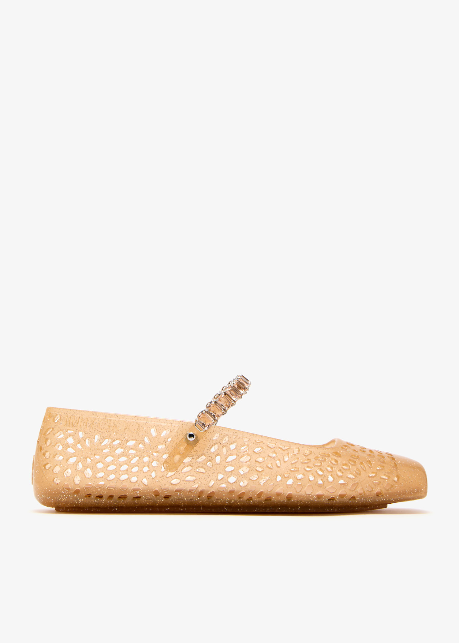 

The Jelly ballerina flats, Beige