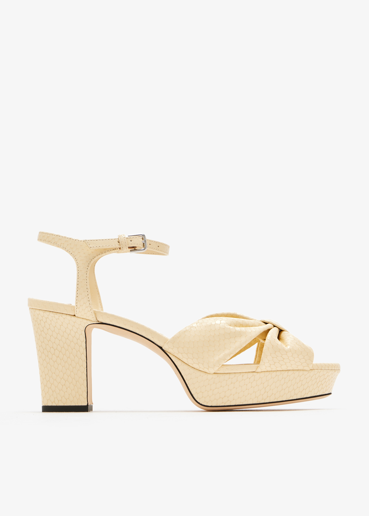 

Heloise 80 platform sandals, Yellow