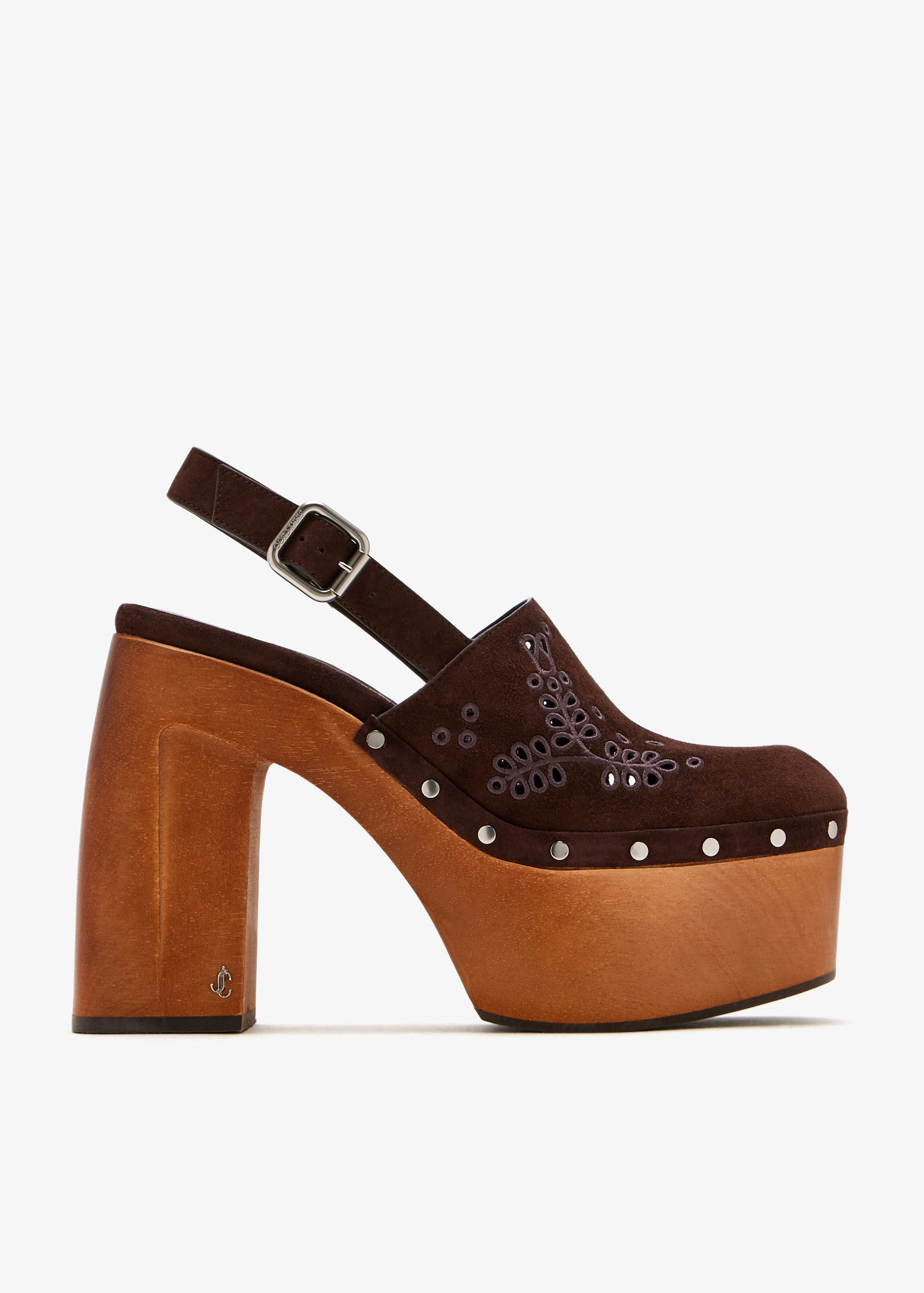 

Alida 135 platform clogs, Brown