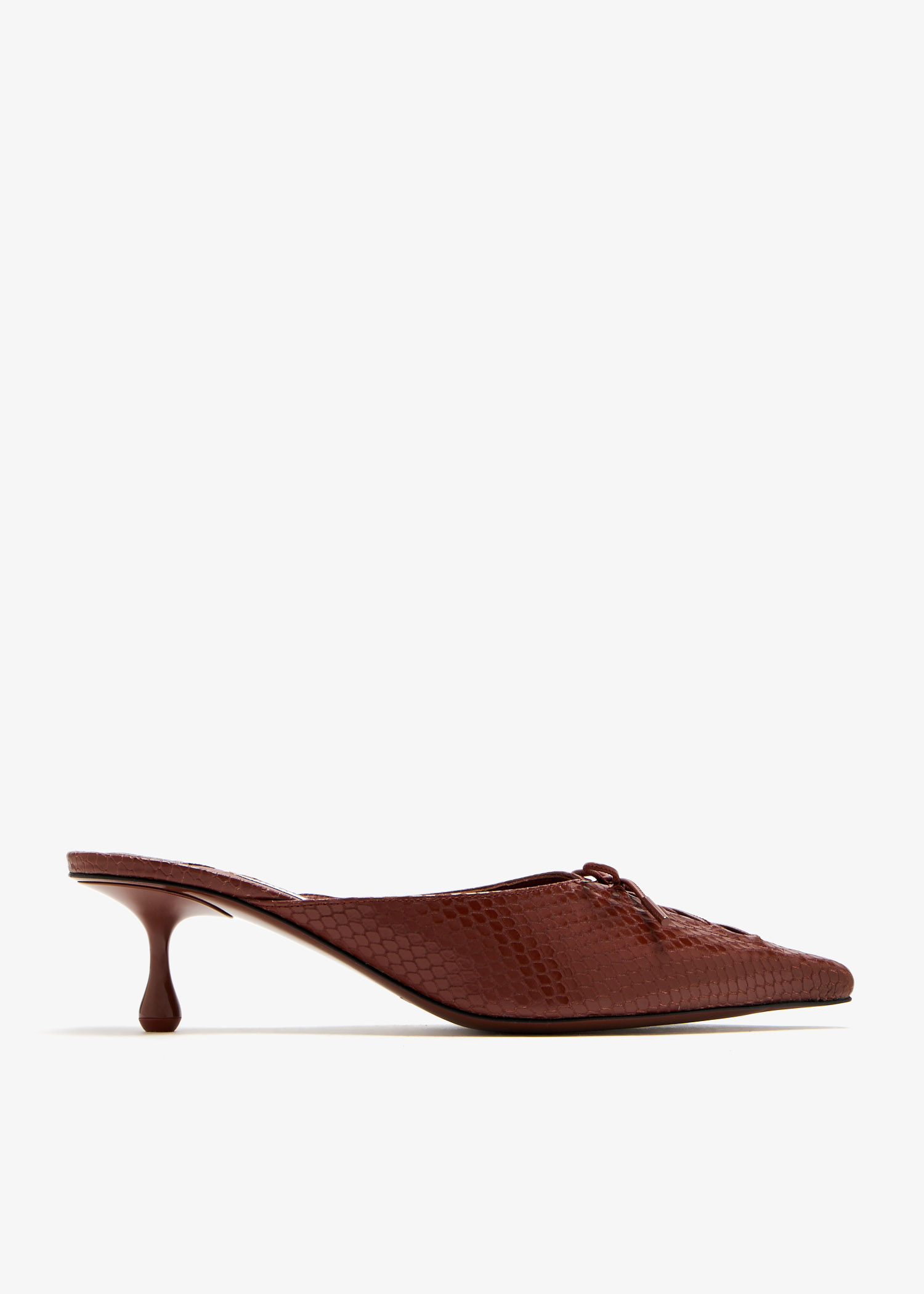 

Scarlett 50 mules, Brown