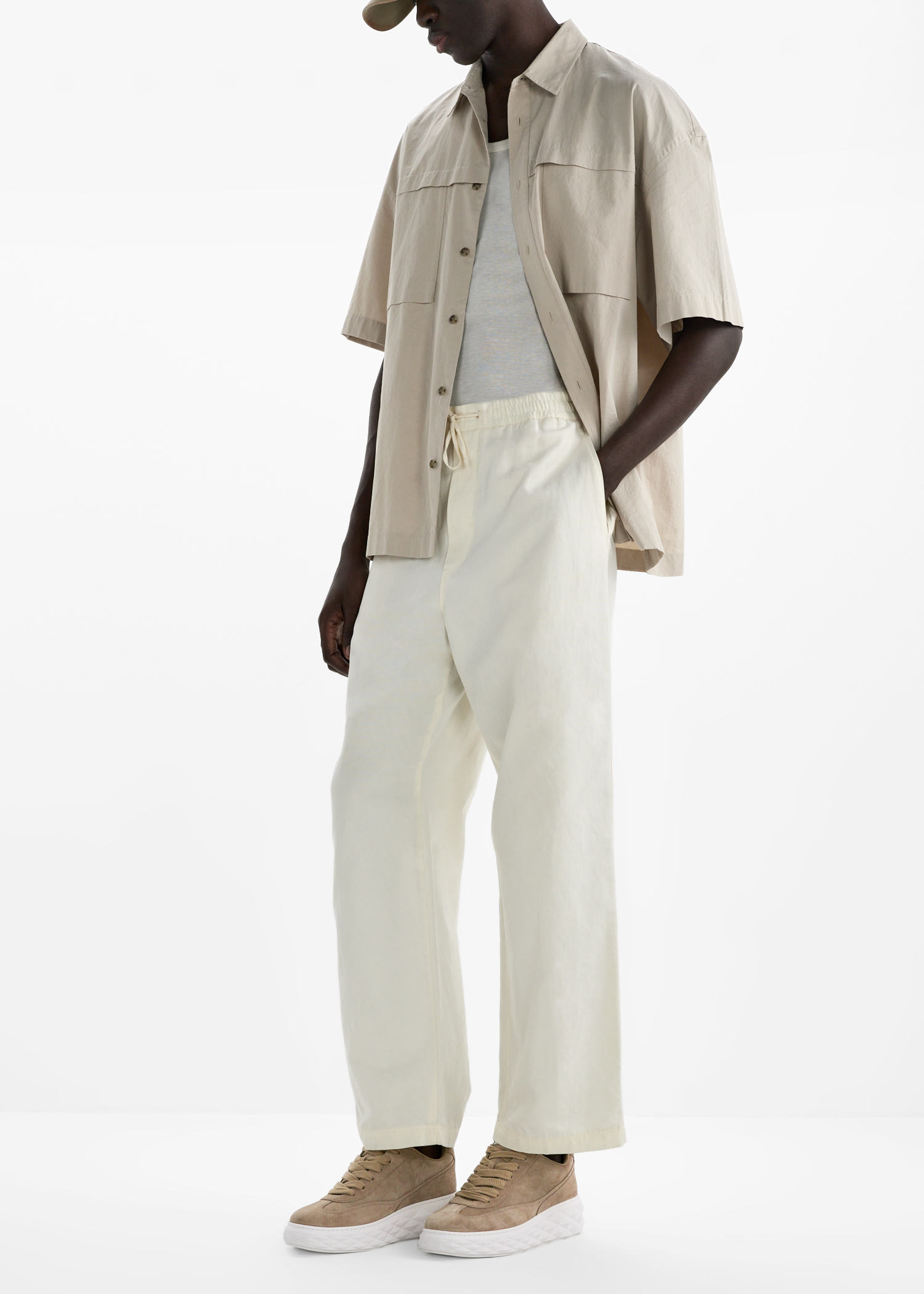 

Diamond Maxi sneakers, Beige