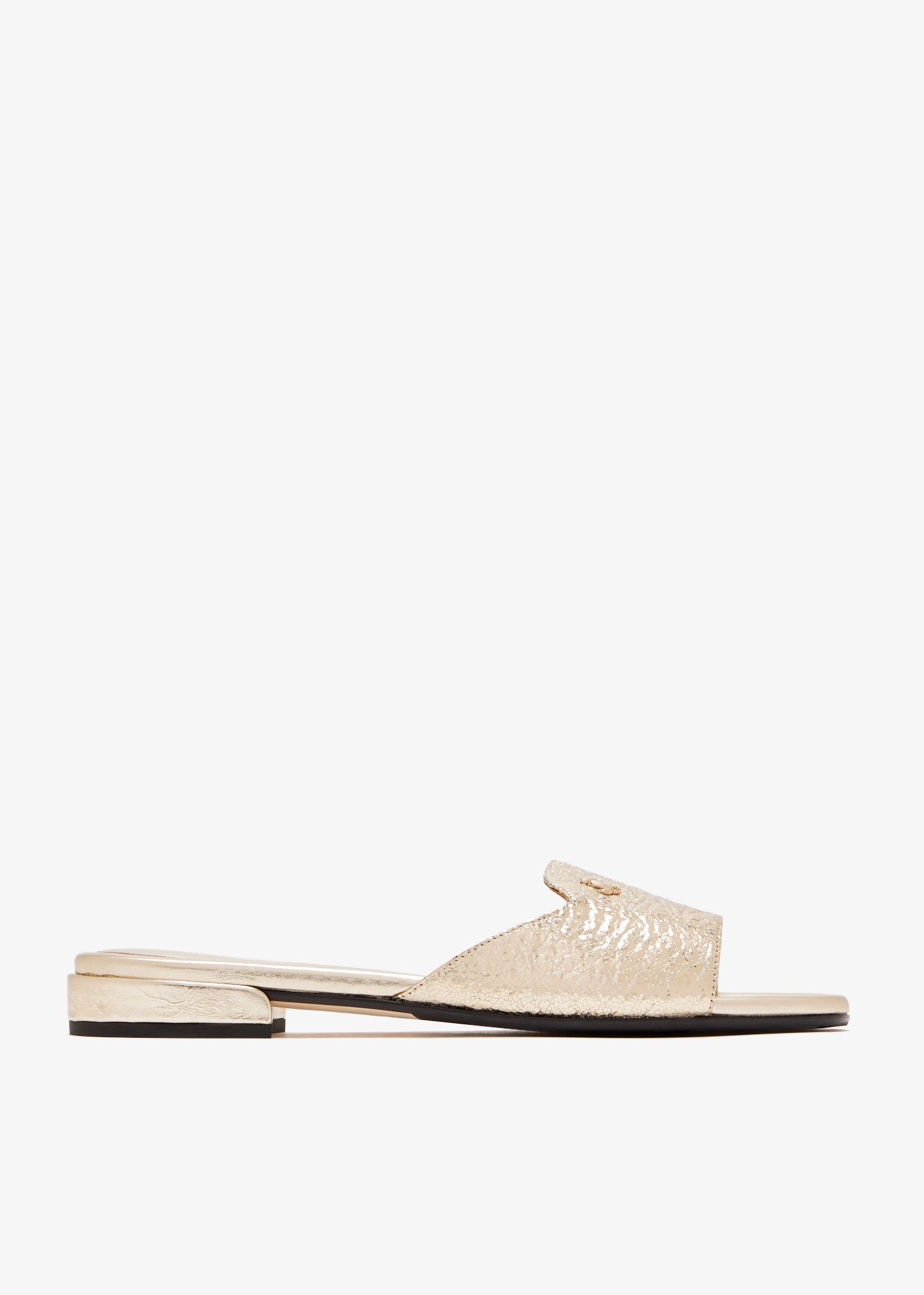 

Dina flat sandals, Gold