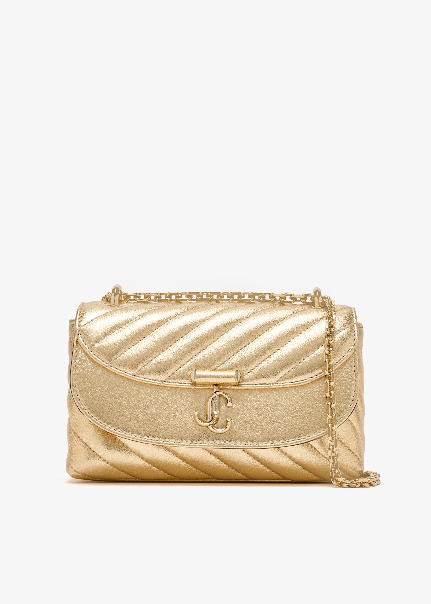 

Curve small cross body bag, Gold