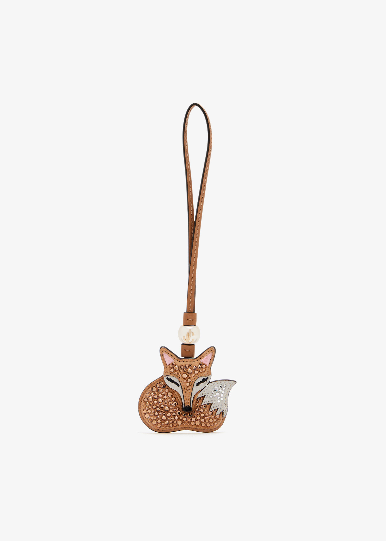 

Fox bag charm, Brown