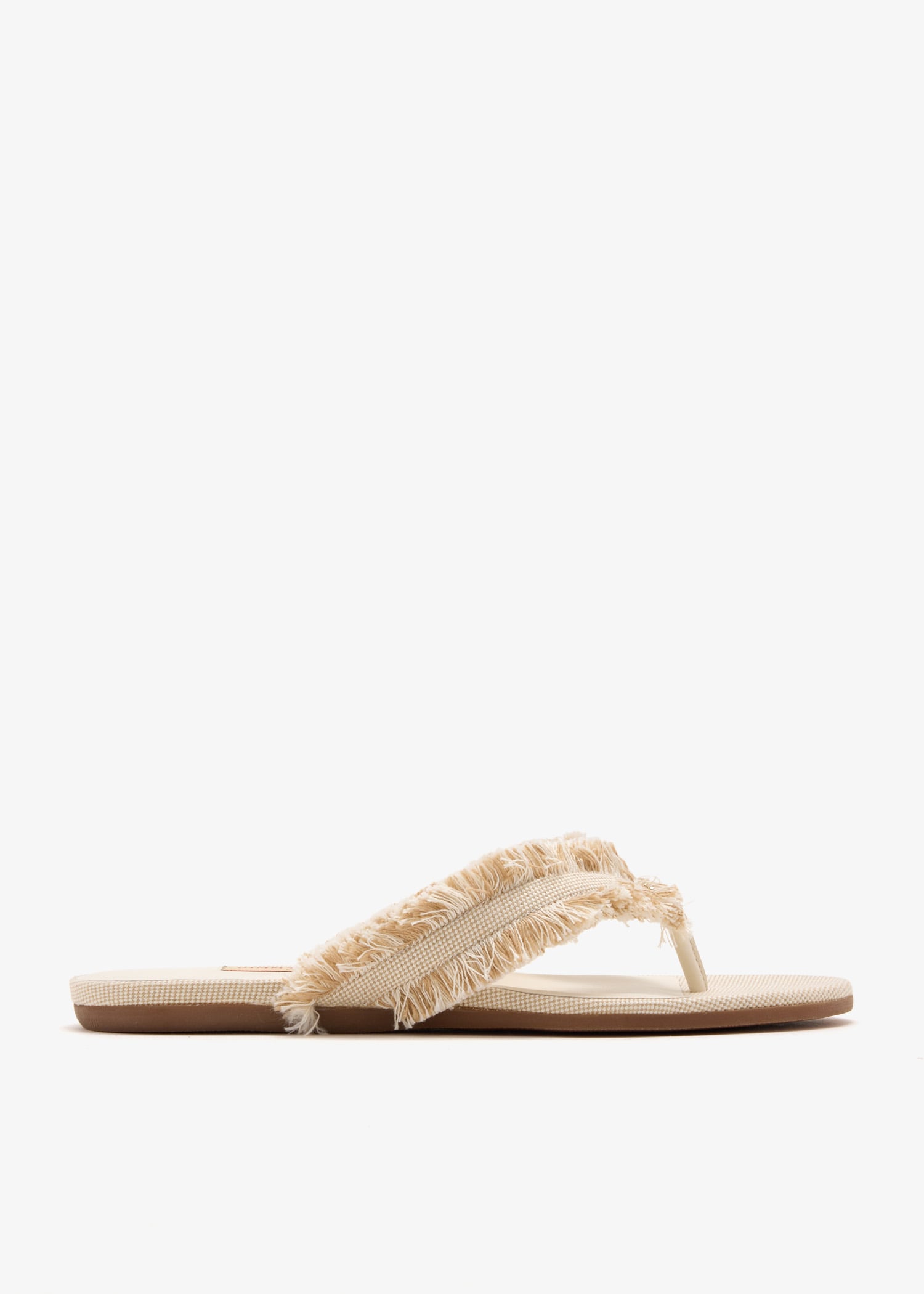 

Bay flat sandals, Beige