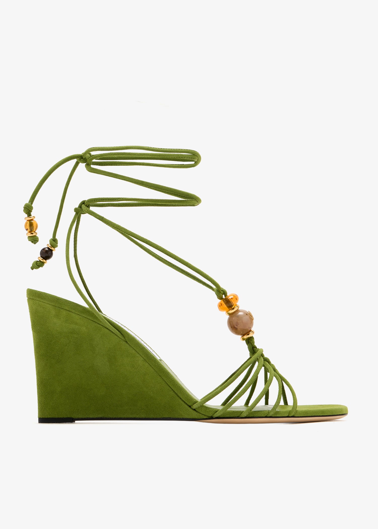 

Lova 85 wedge sandals, Green