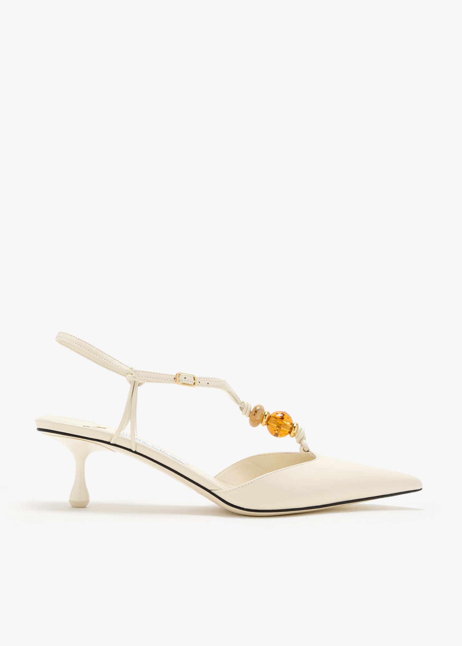 

Lauri 50 slingback pumps, Cream