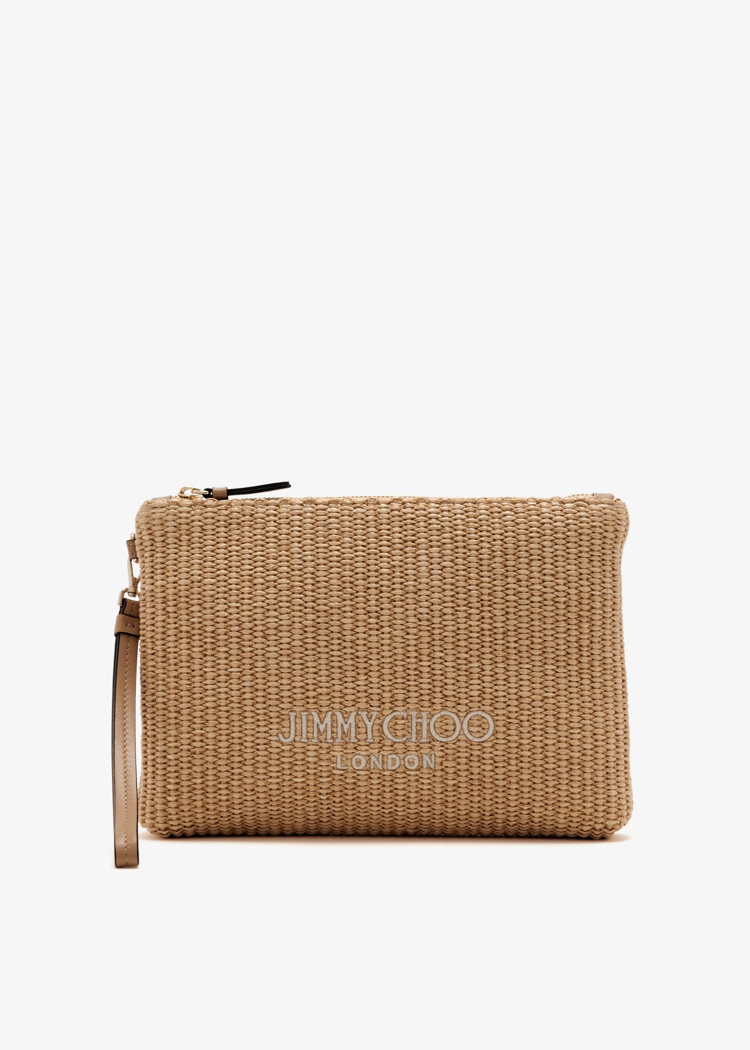 

Zip Top pouch, Beige