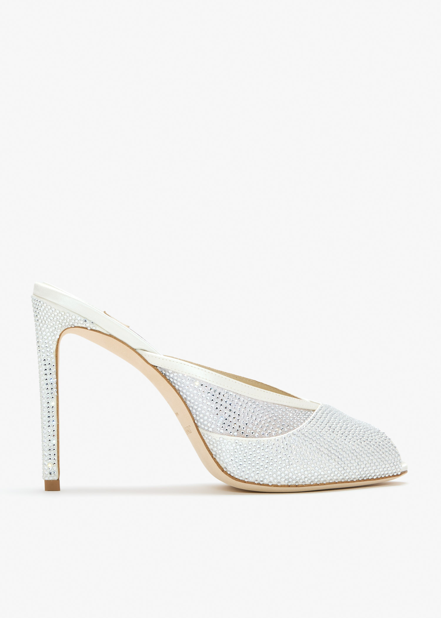 

Brigitte 100 mules, Cream