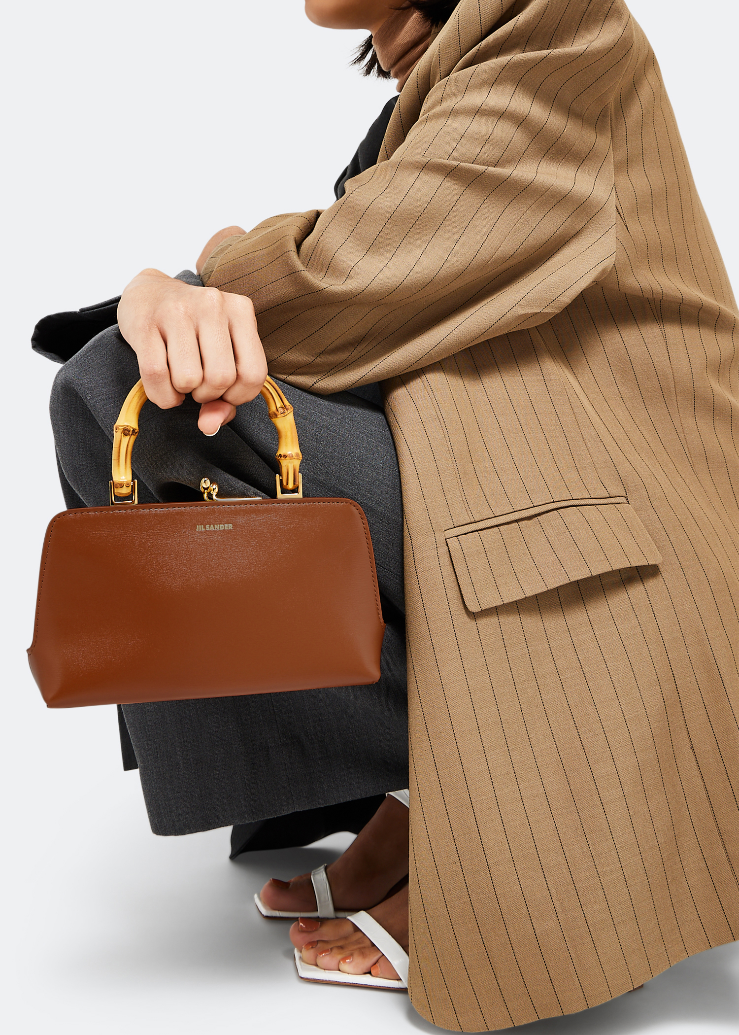 

Goji Bamboo mini bag, Brown