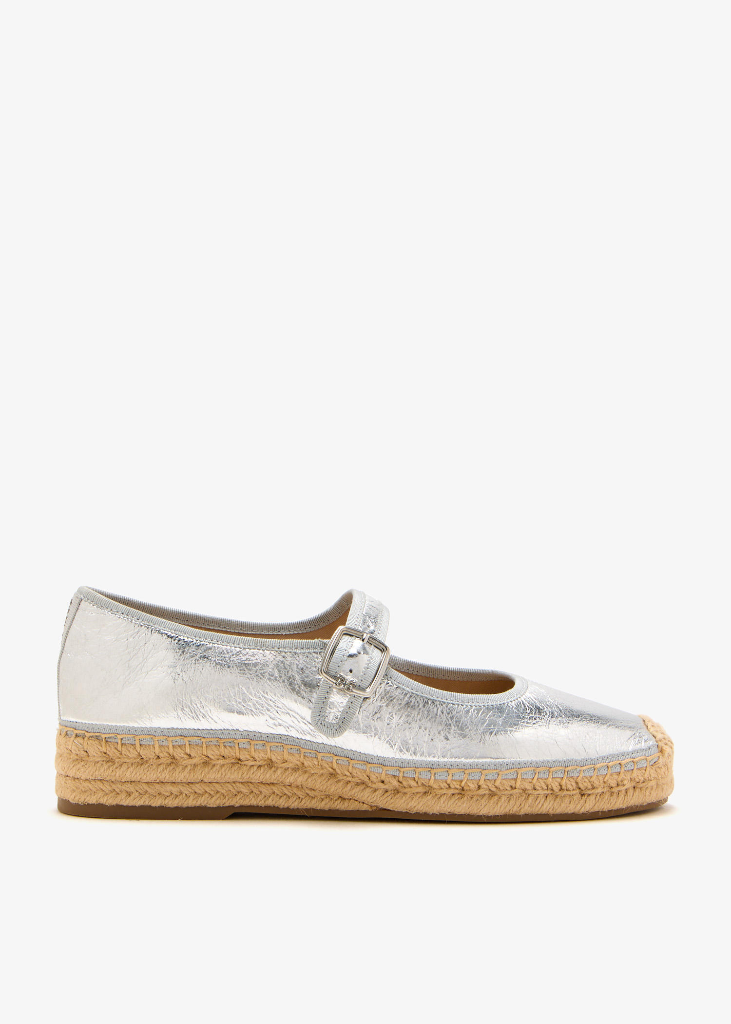 

Mackie Mary Jane espadrilles, Silver
