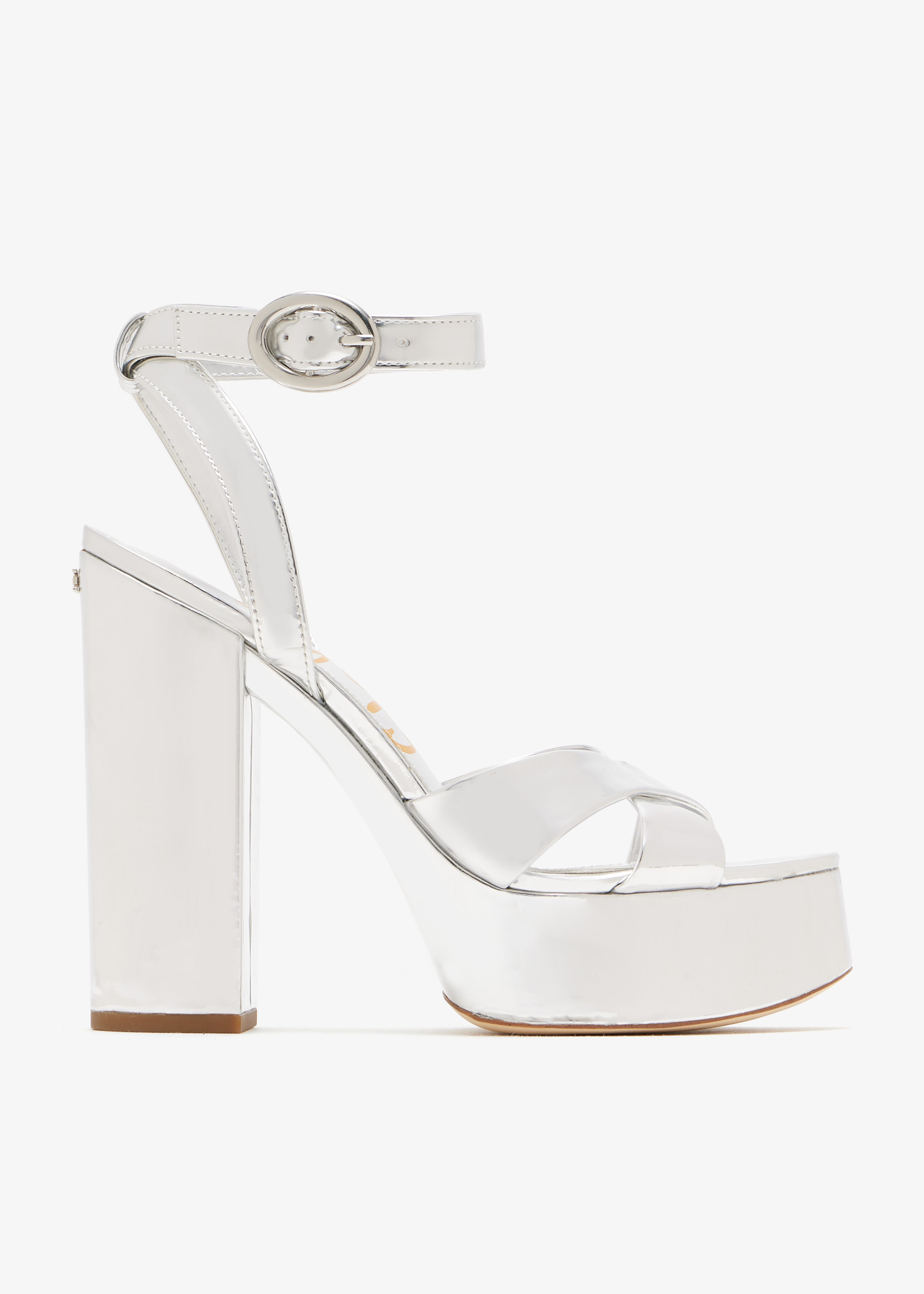 

Savannah platform sandals, Silver