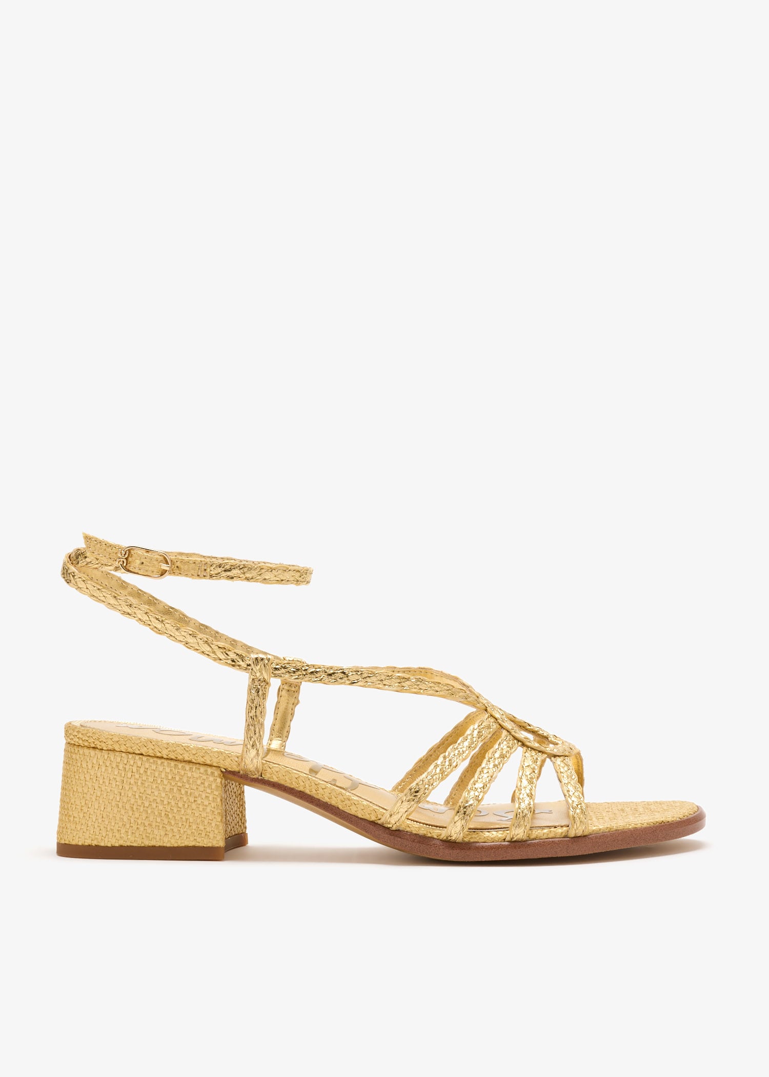 Fletcher sandals, Gold