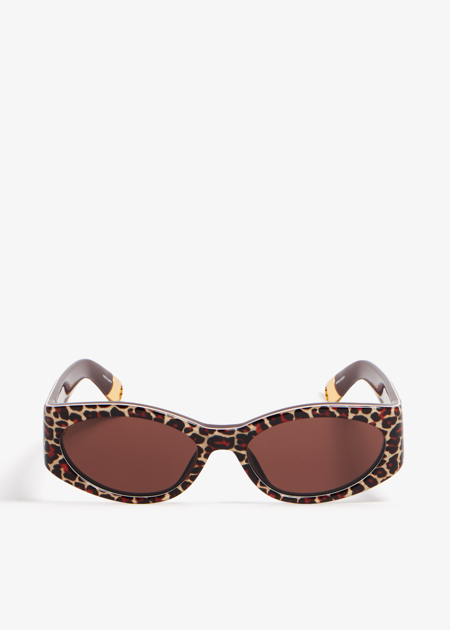 

Les Lunettes Ovalo sunglasses, Animal print