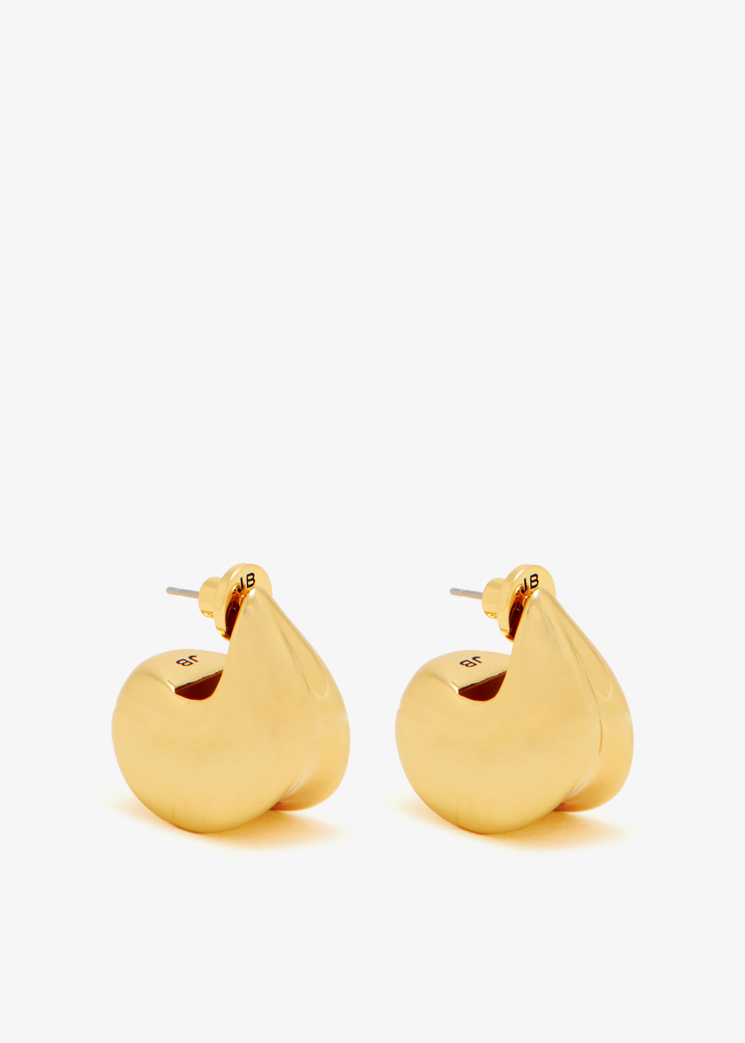 

Nouveaux puff earrings, Gold