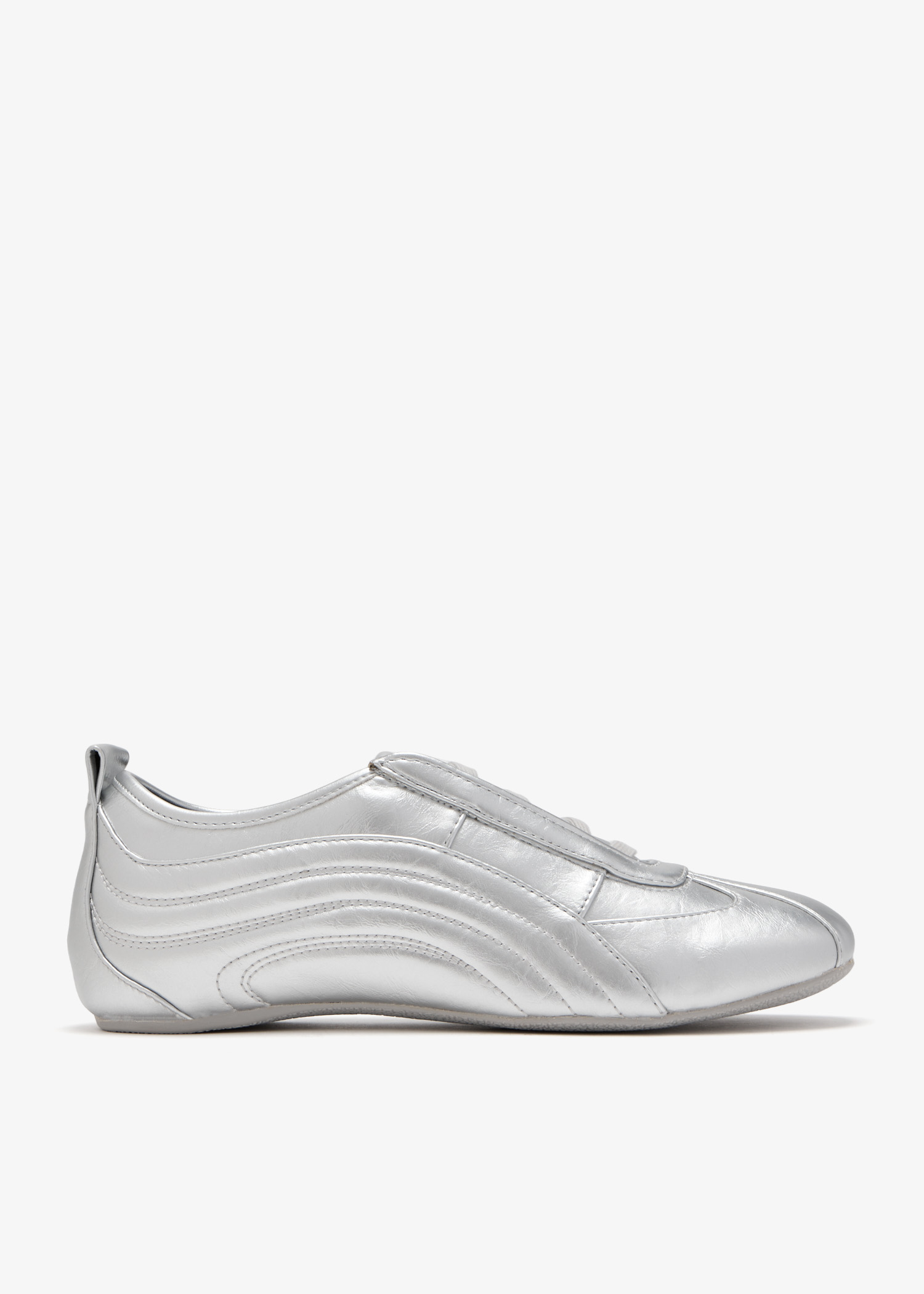 

Ferne Streamlined Lustrous sneakers, Silver
