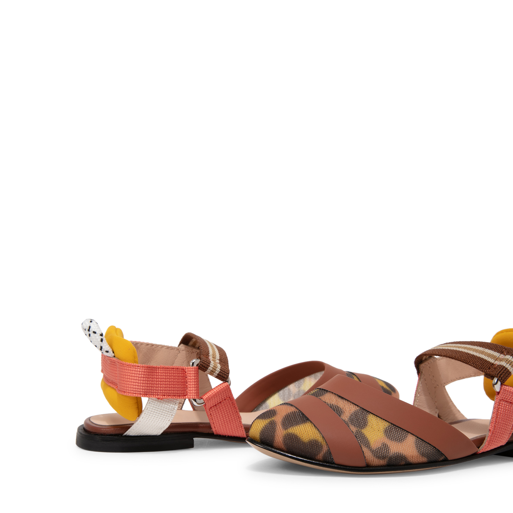 

Animal-print ballerinas