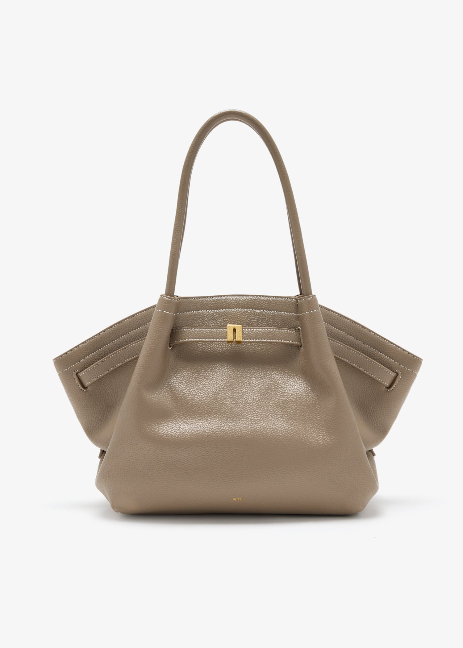 

Hana medium tote bag, Taupe