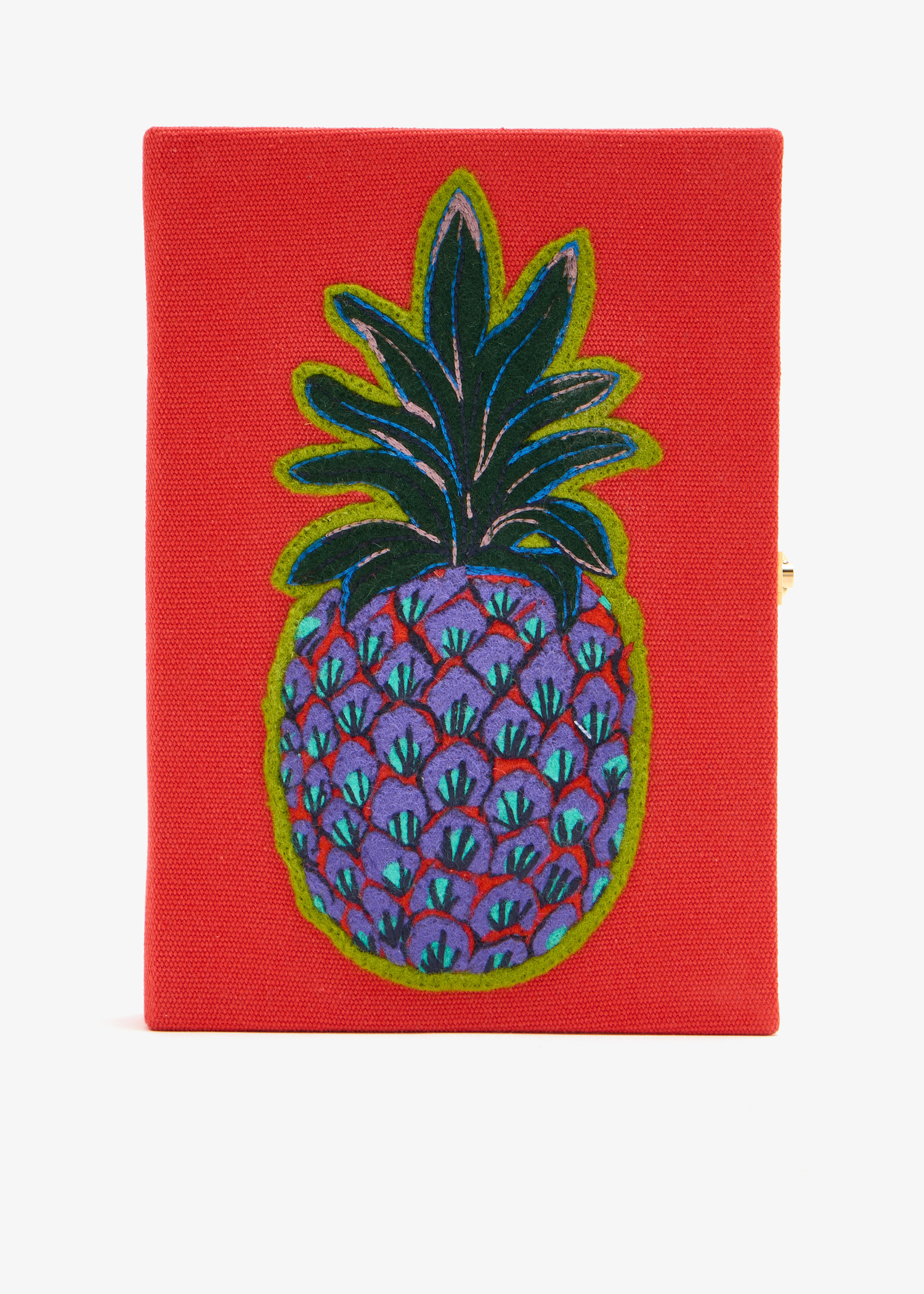 

Local Market book clutch, Red