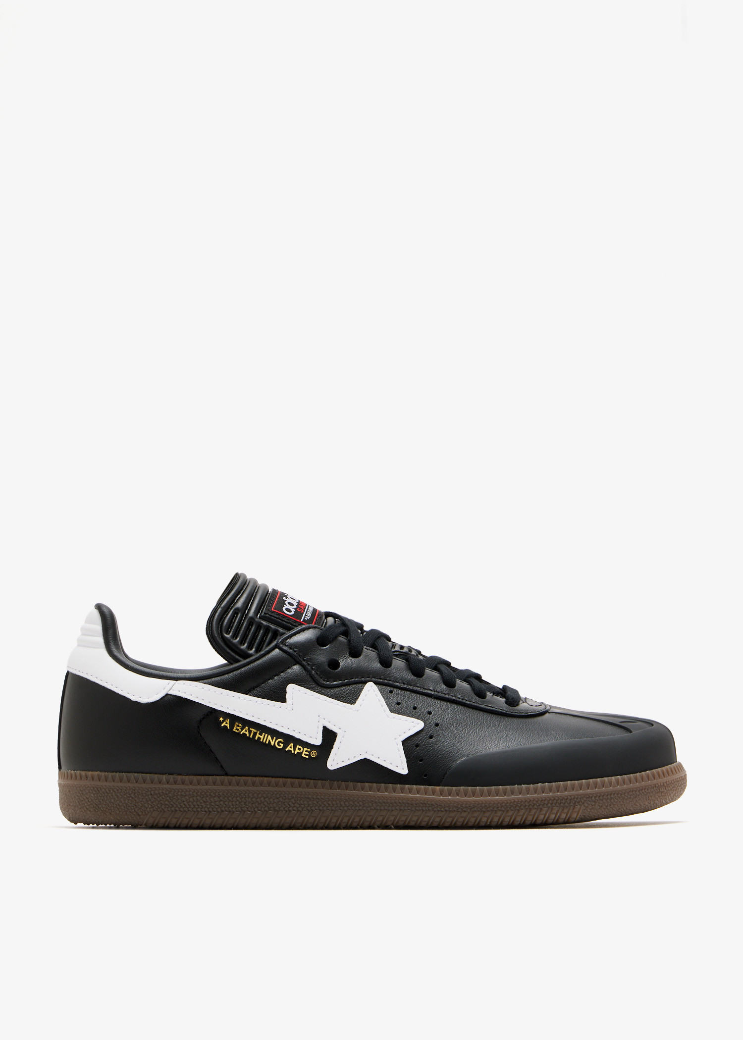 

x BAPE Samba sneakers, Black