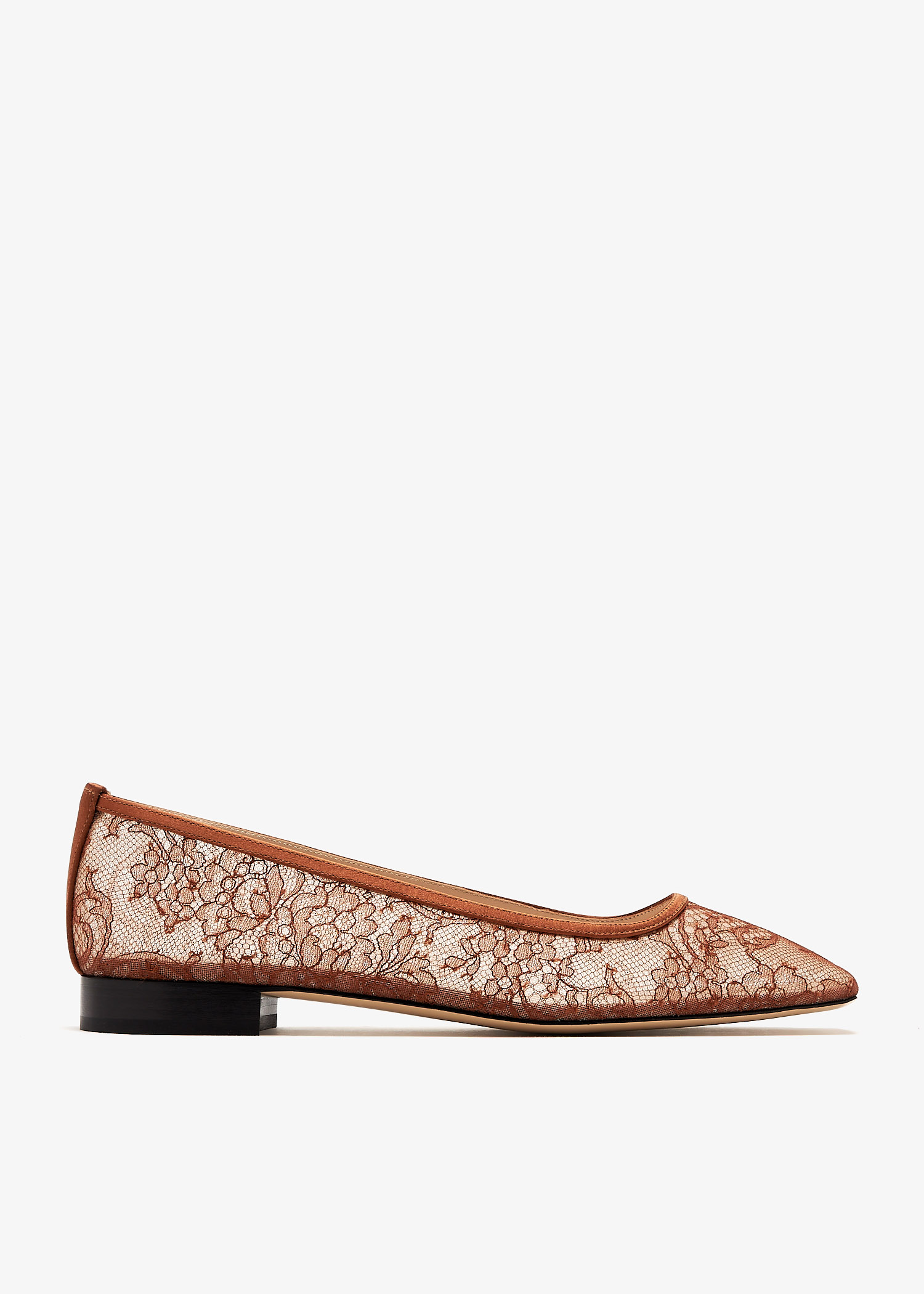 

Julie lace ballerinas, Brown