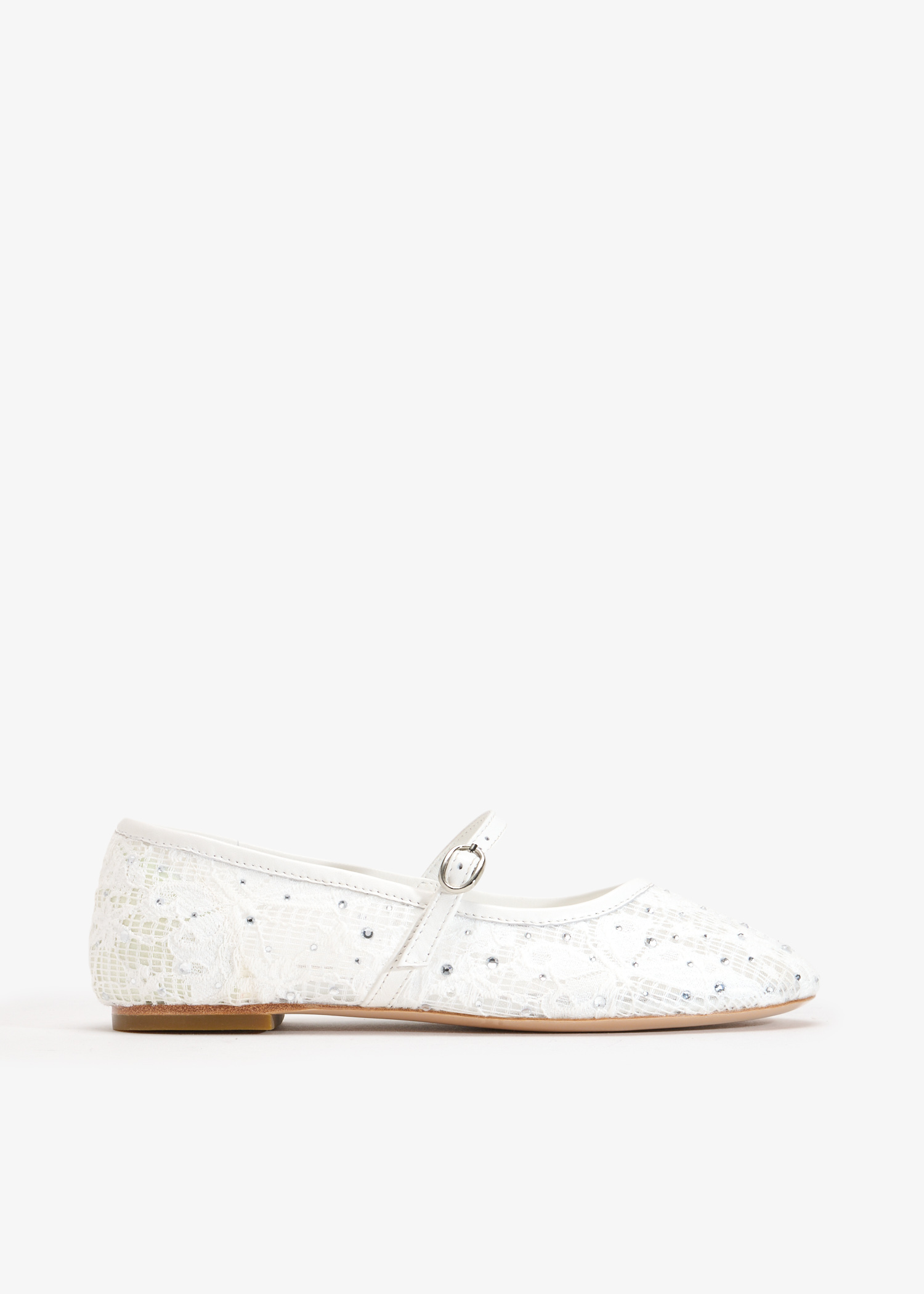 

Juliana ballerinas, White