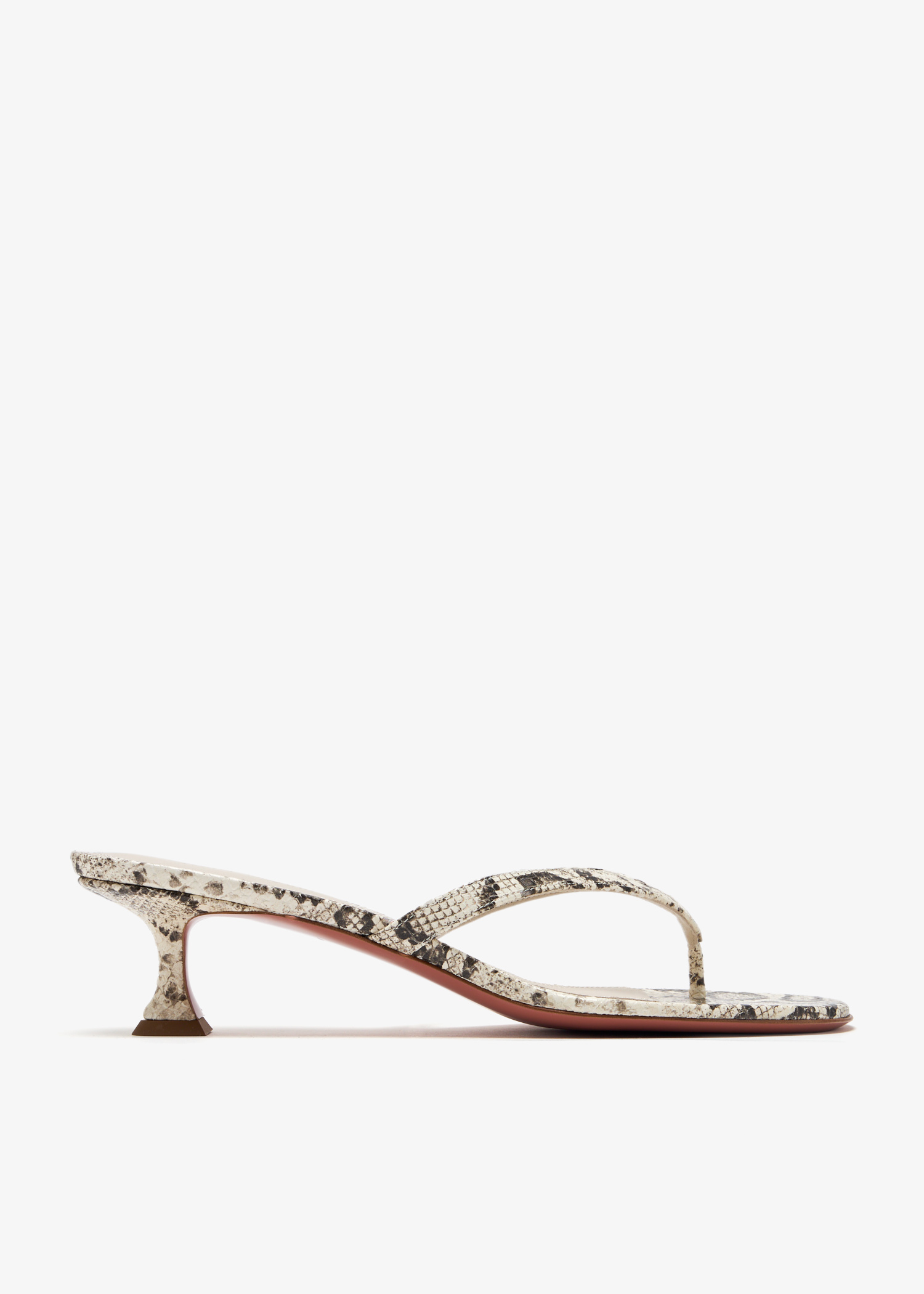

Juliette 45 thong sandals, Animal printed