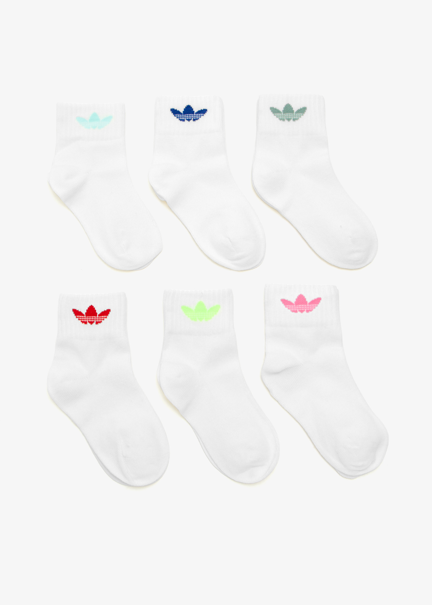 

Ankle sock set, White
