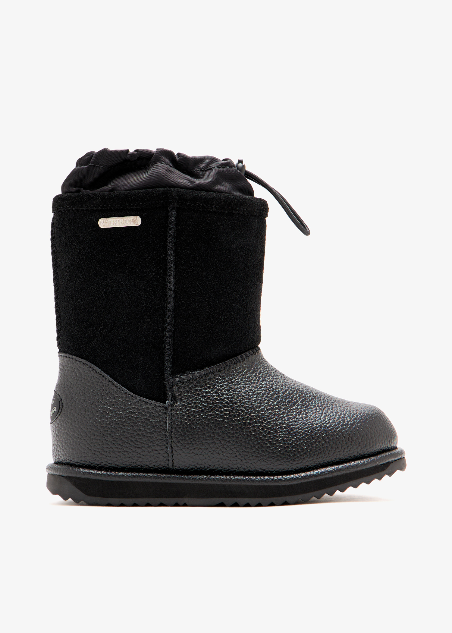 

Puggle ankle boots, Black