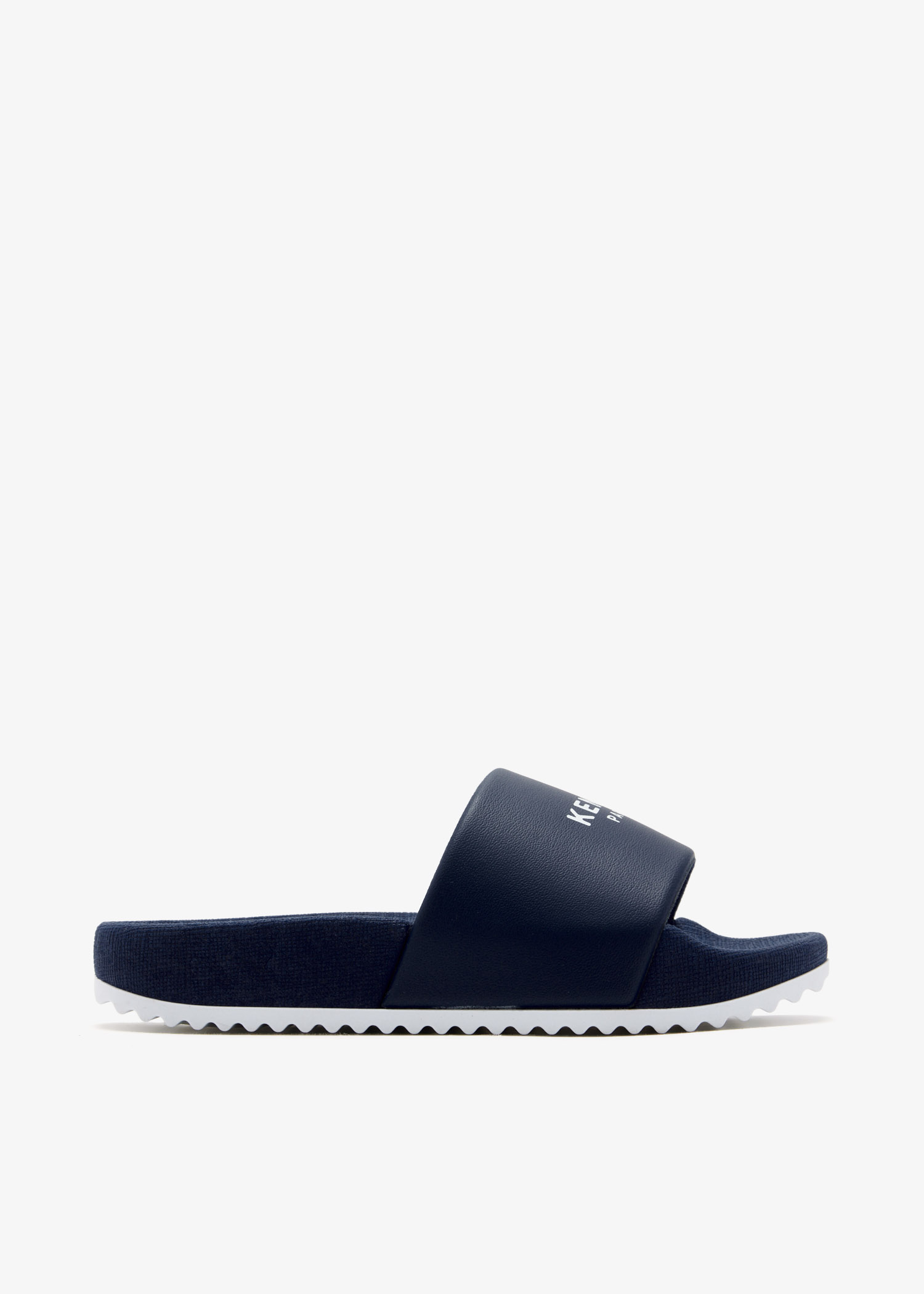 

Logo-print slides, Blue