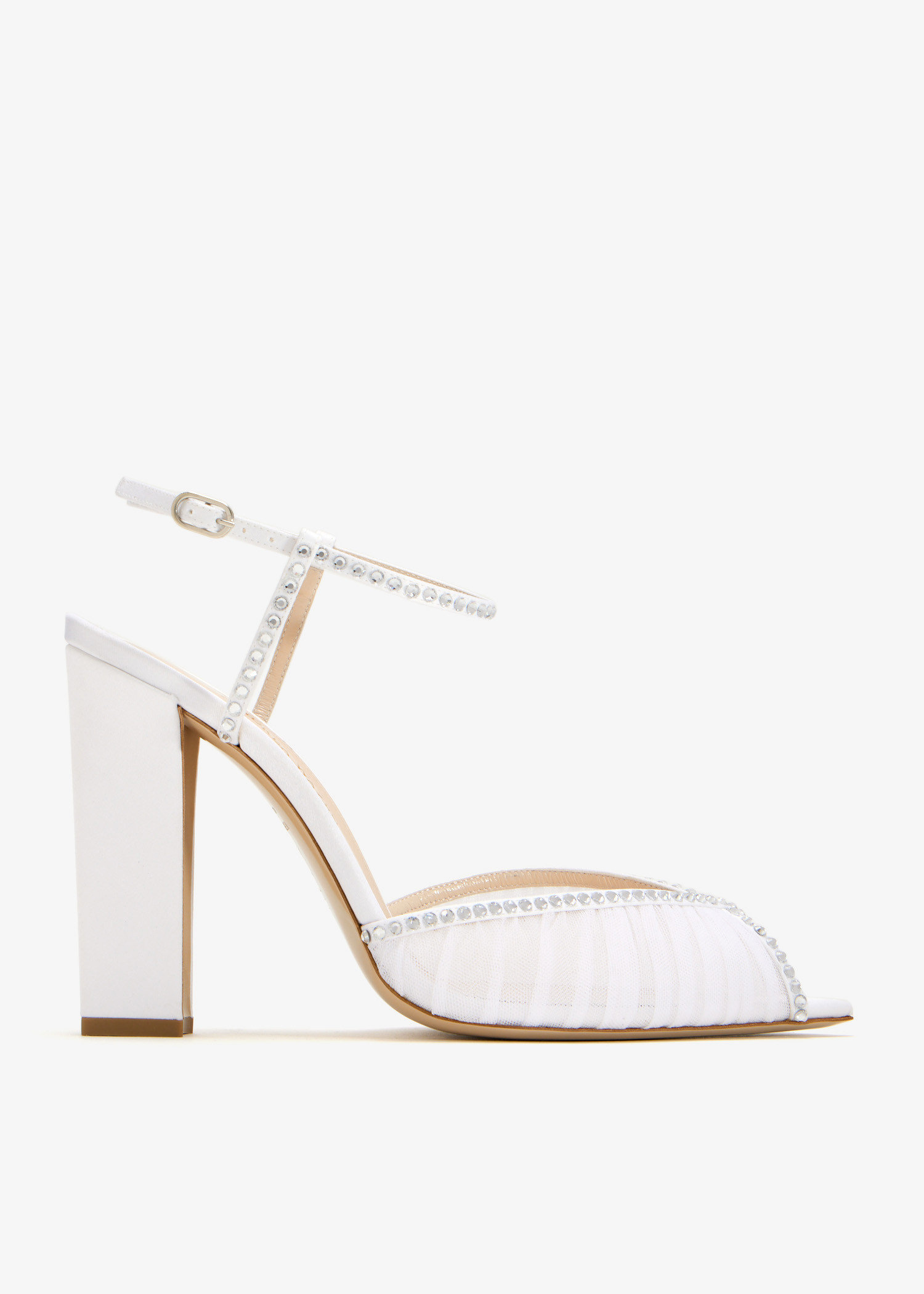 

Katy 105 block sandals, White