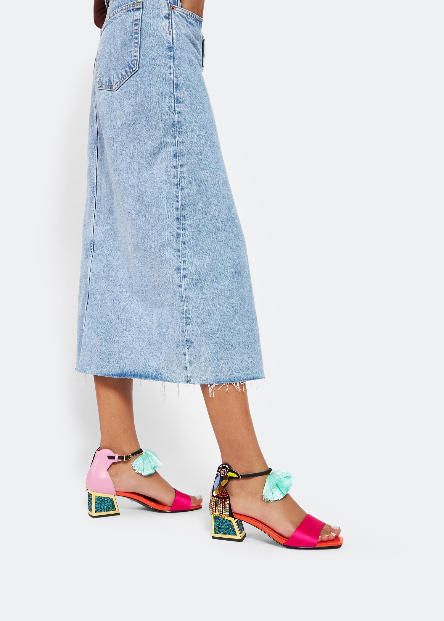 

Kay sandals, Multicolored