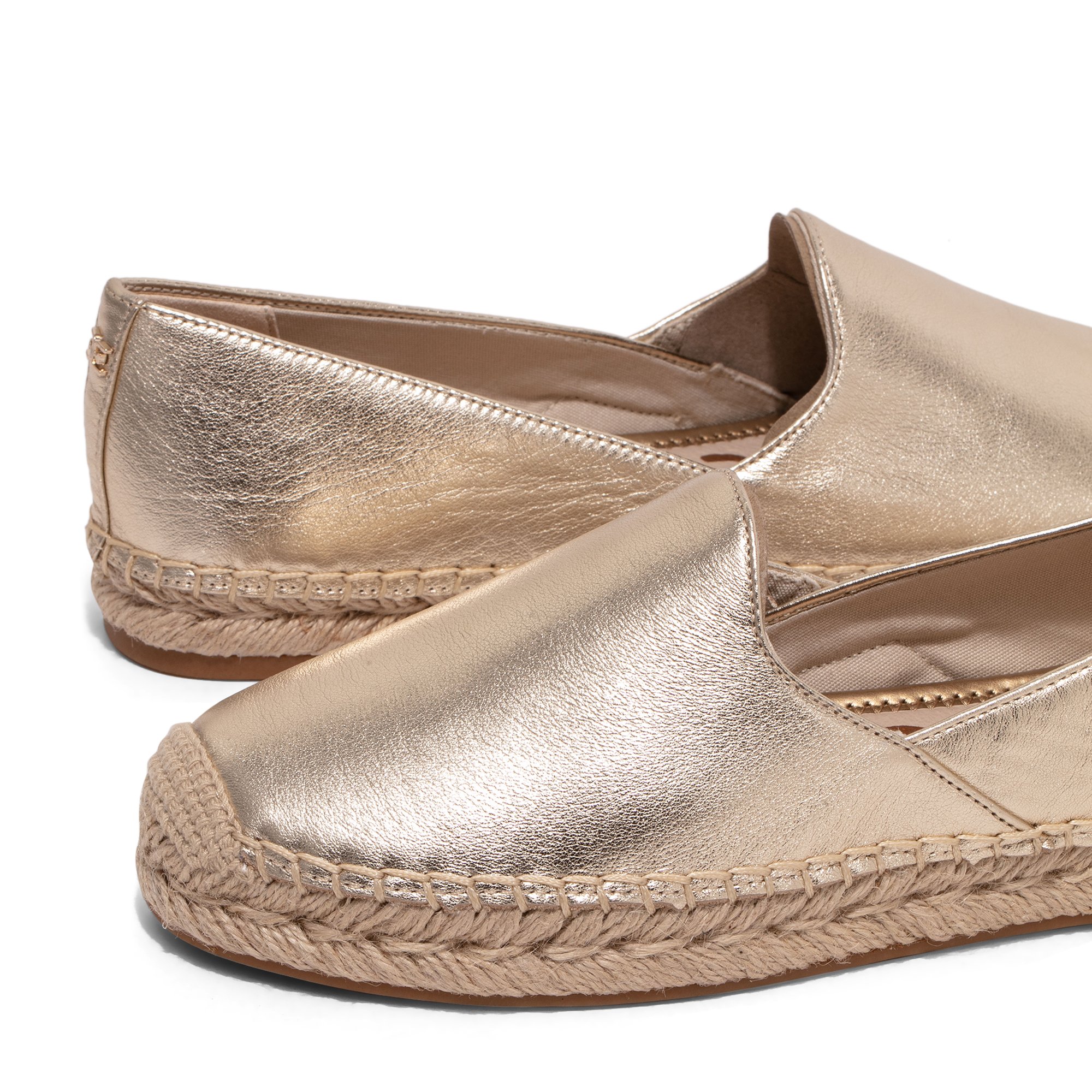 

Kesia slip on espadrilles, Gold