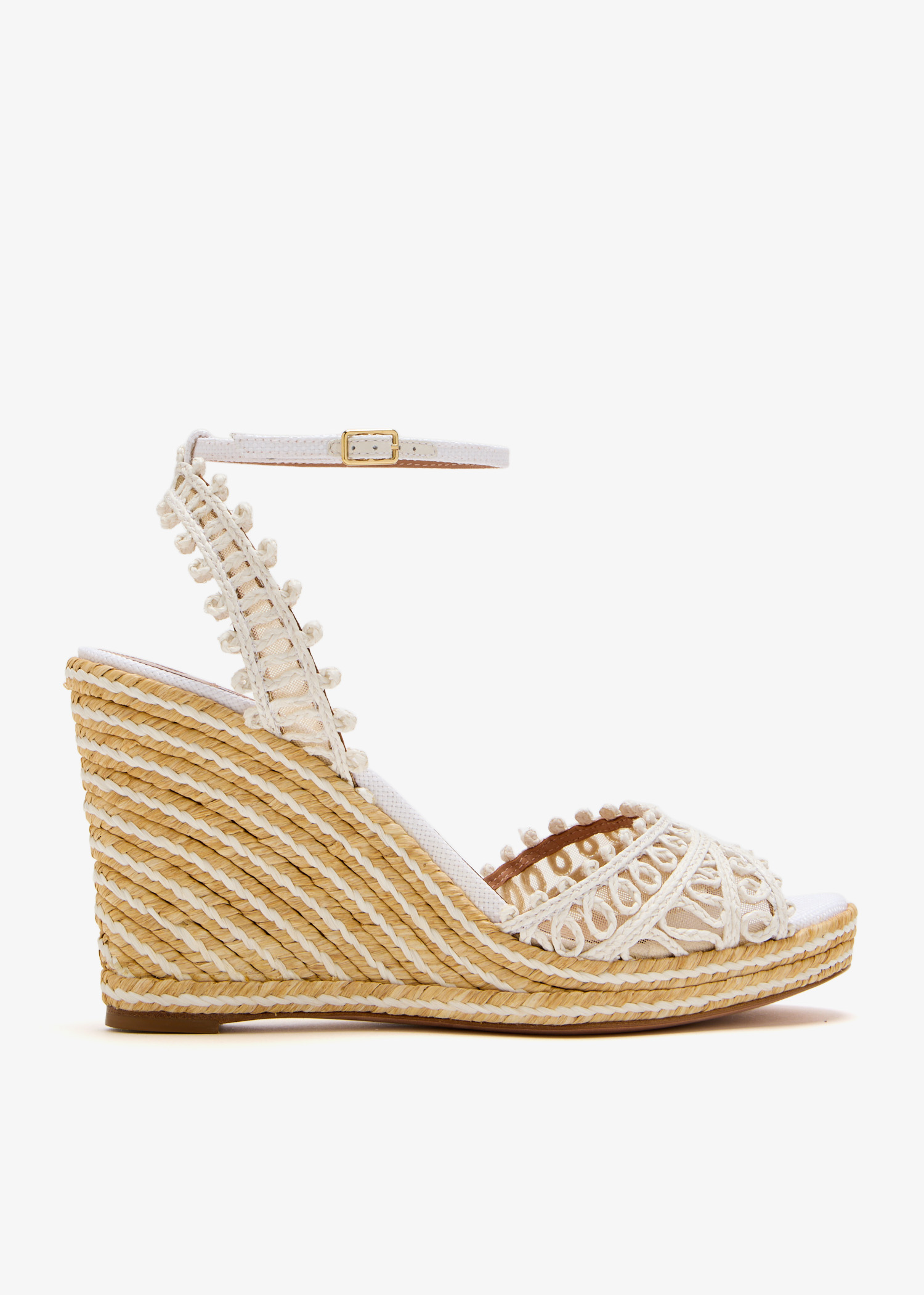 

Kahlo 105 wedge espadrilles, White