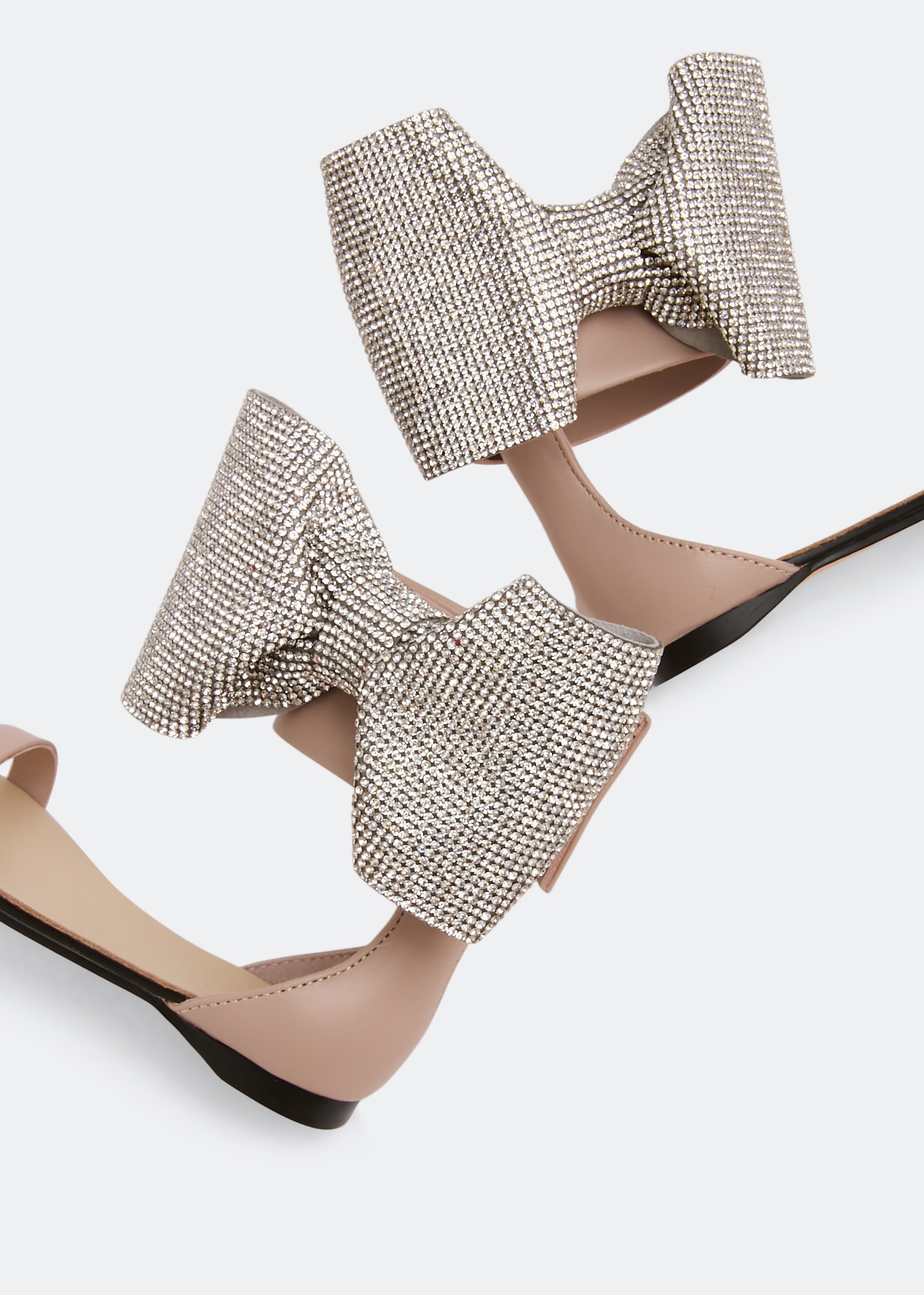 

Zoey bow sandals, Beige