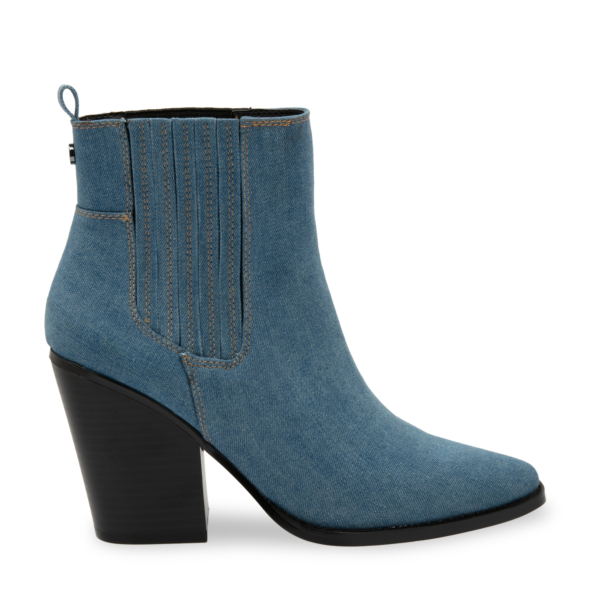 

Denim ankle boots, Blue
