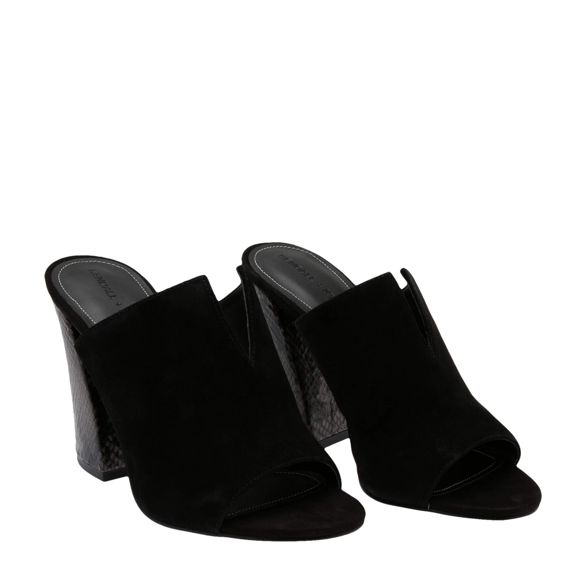 

Joely mules, Black