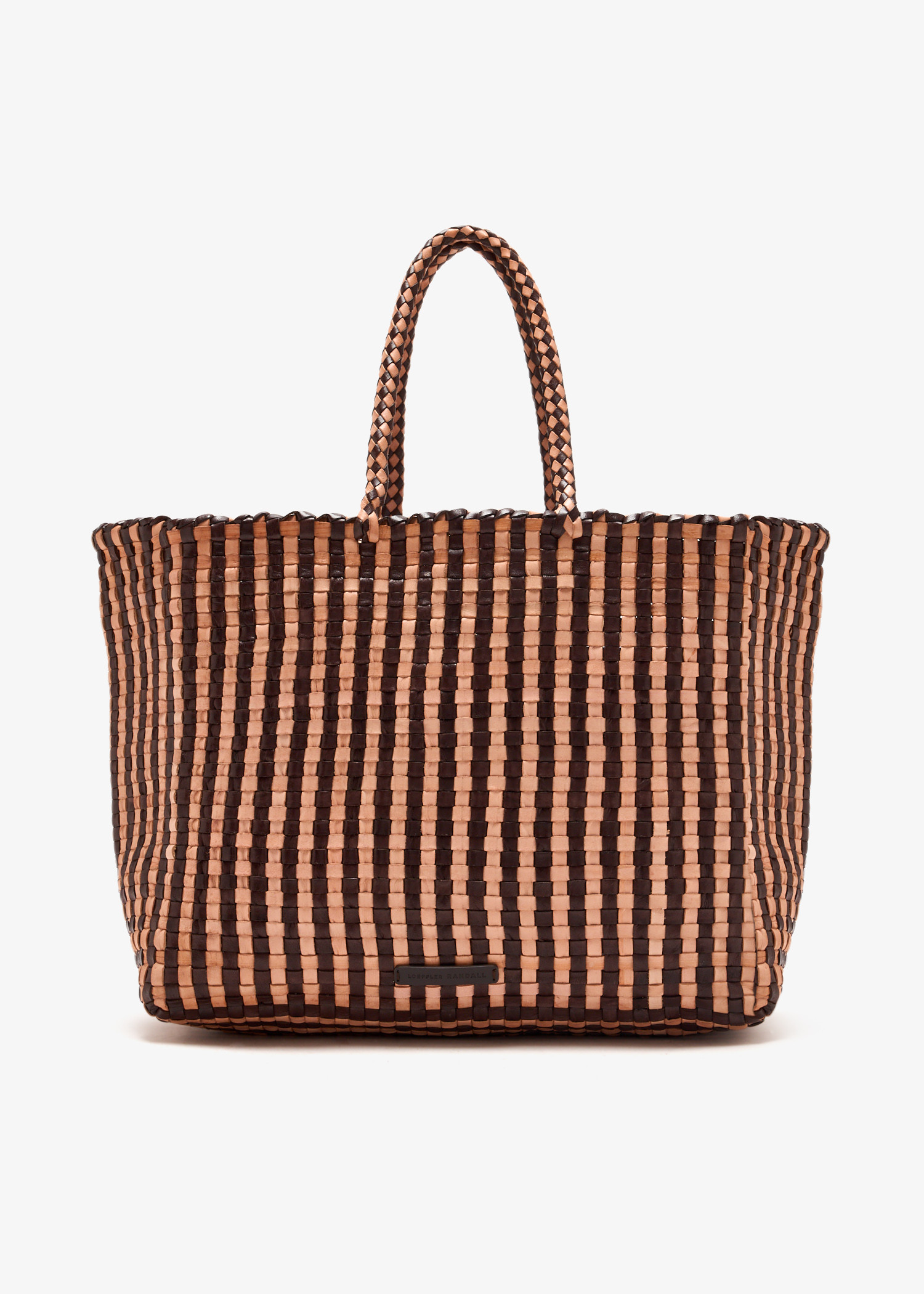 

Klara woven tote bag, Brown