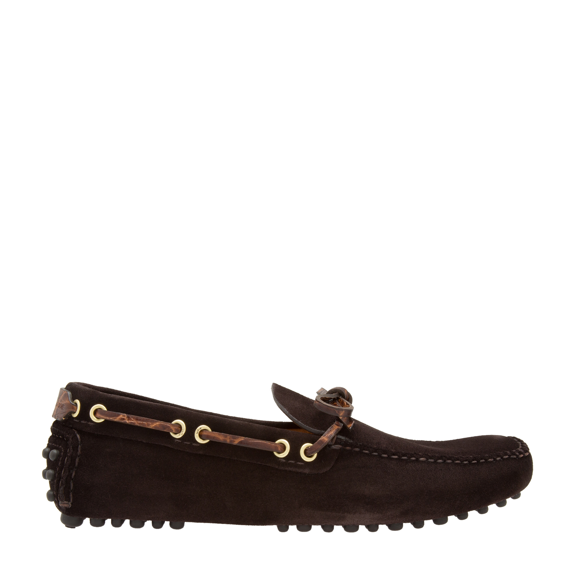 Suede driving shoes