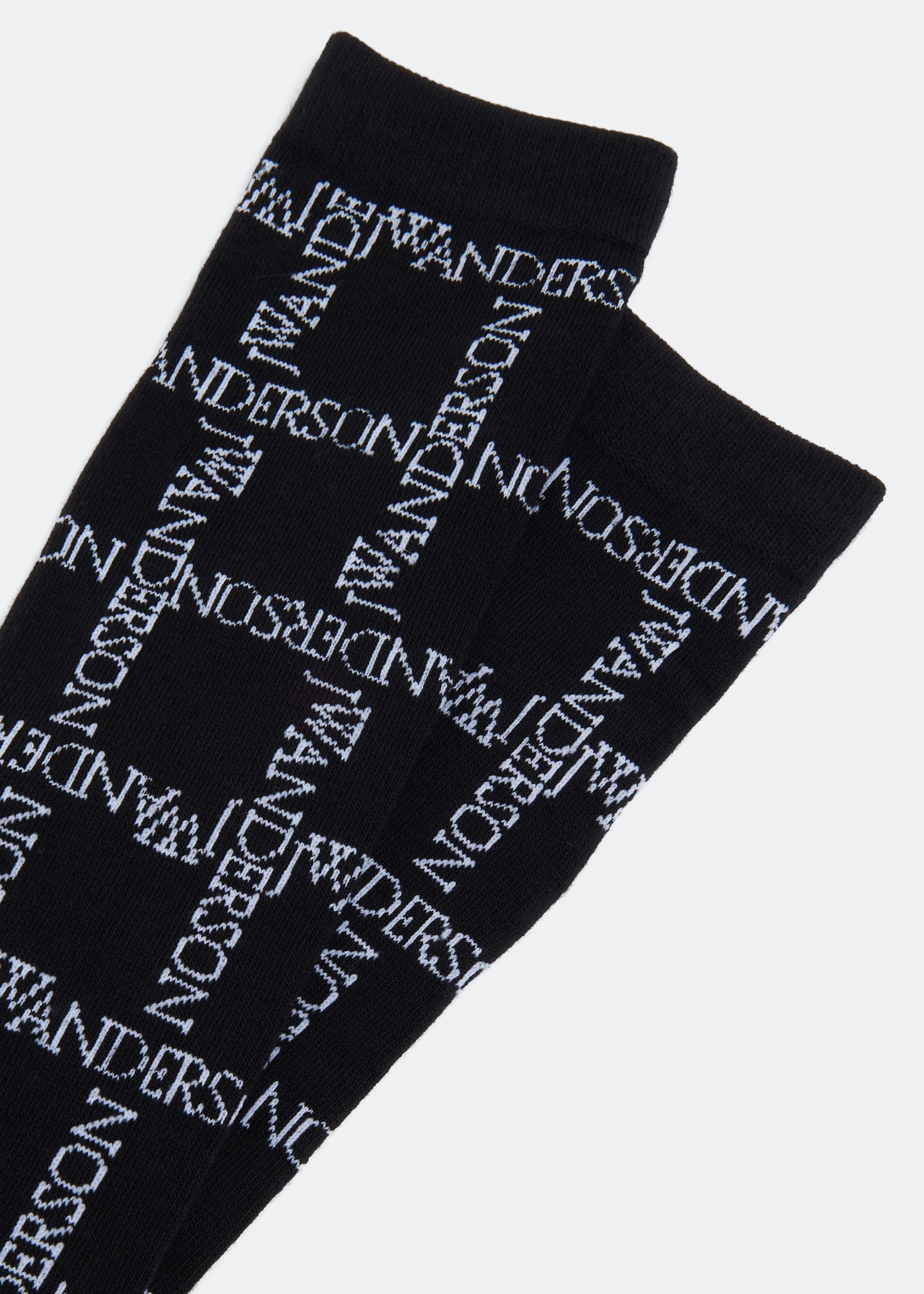 

Logo Grid socks set, Black