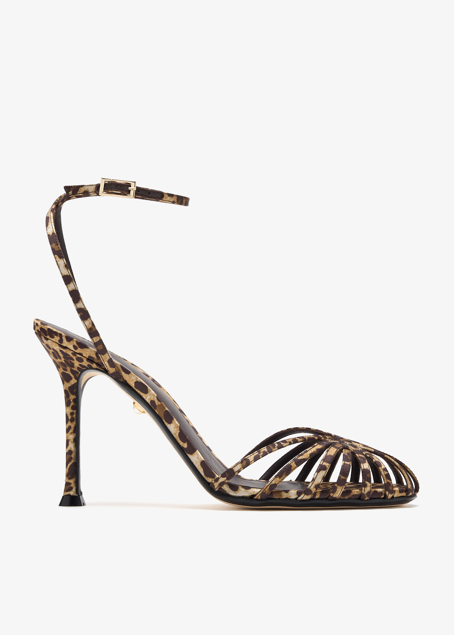 

Ally sandals, Animal printed