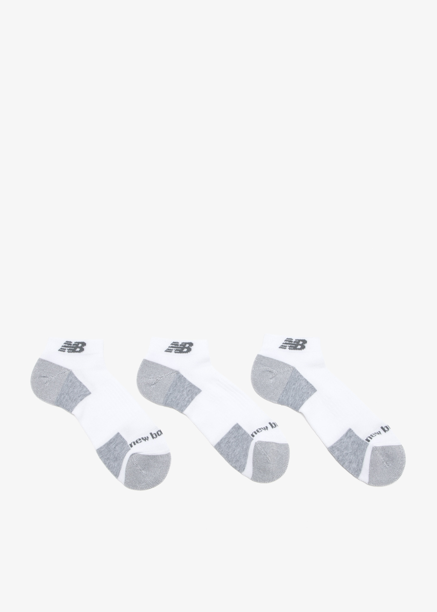 

Performance cushioned lowcut socks, White