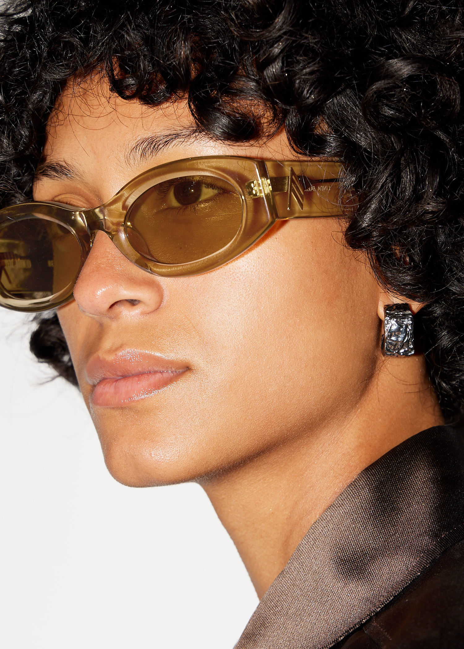 

x The Attico Berta sunglasses, Yellow