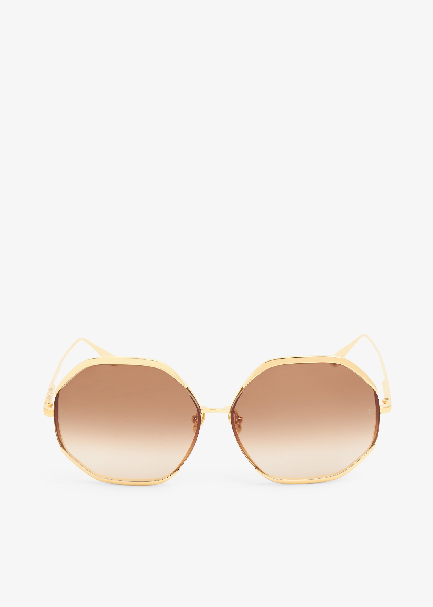 

Camila oversized sunglasses, Gold