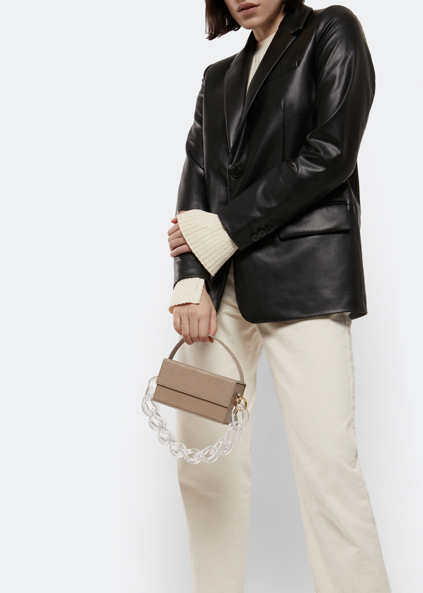 

Ida small shoulder bag, Beige