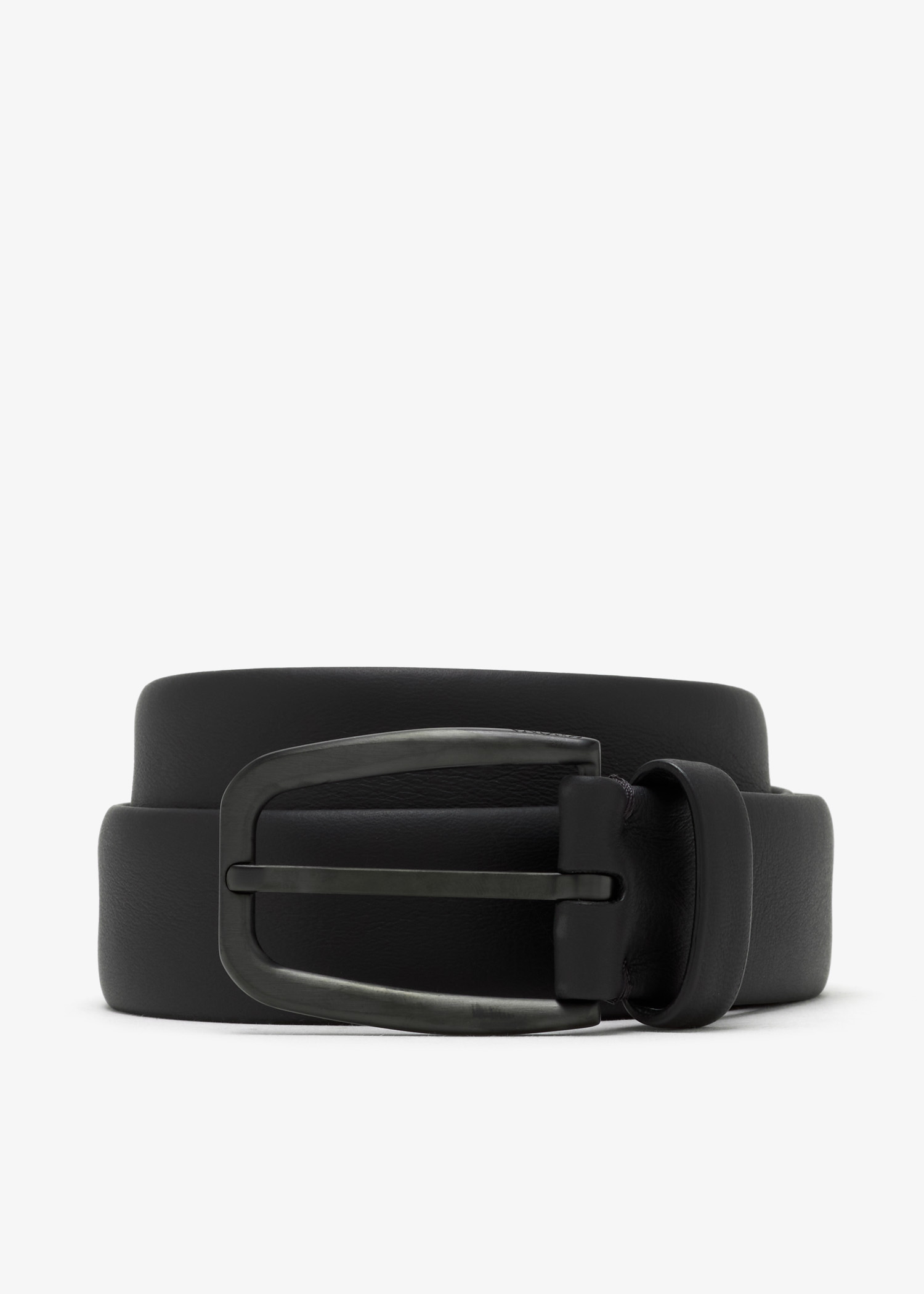 

Leather belt, Black