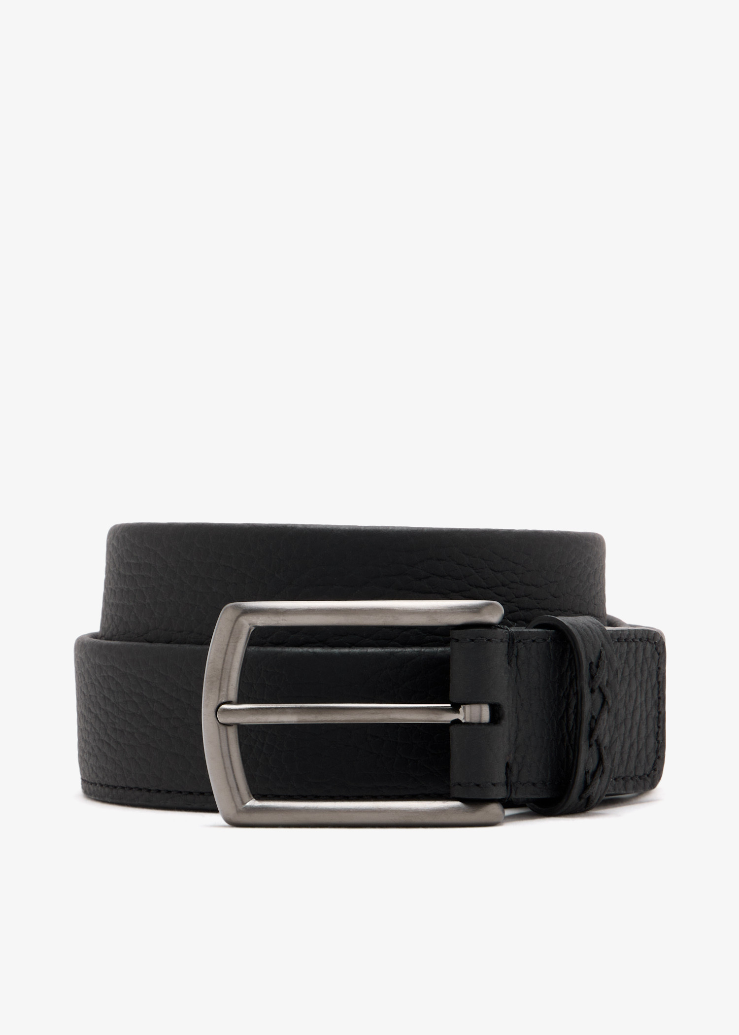 

Leather belt, Black
