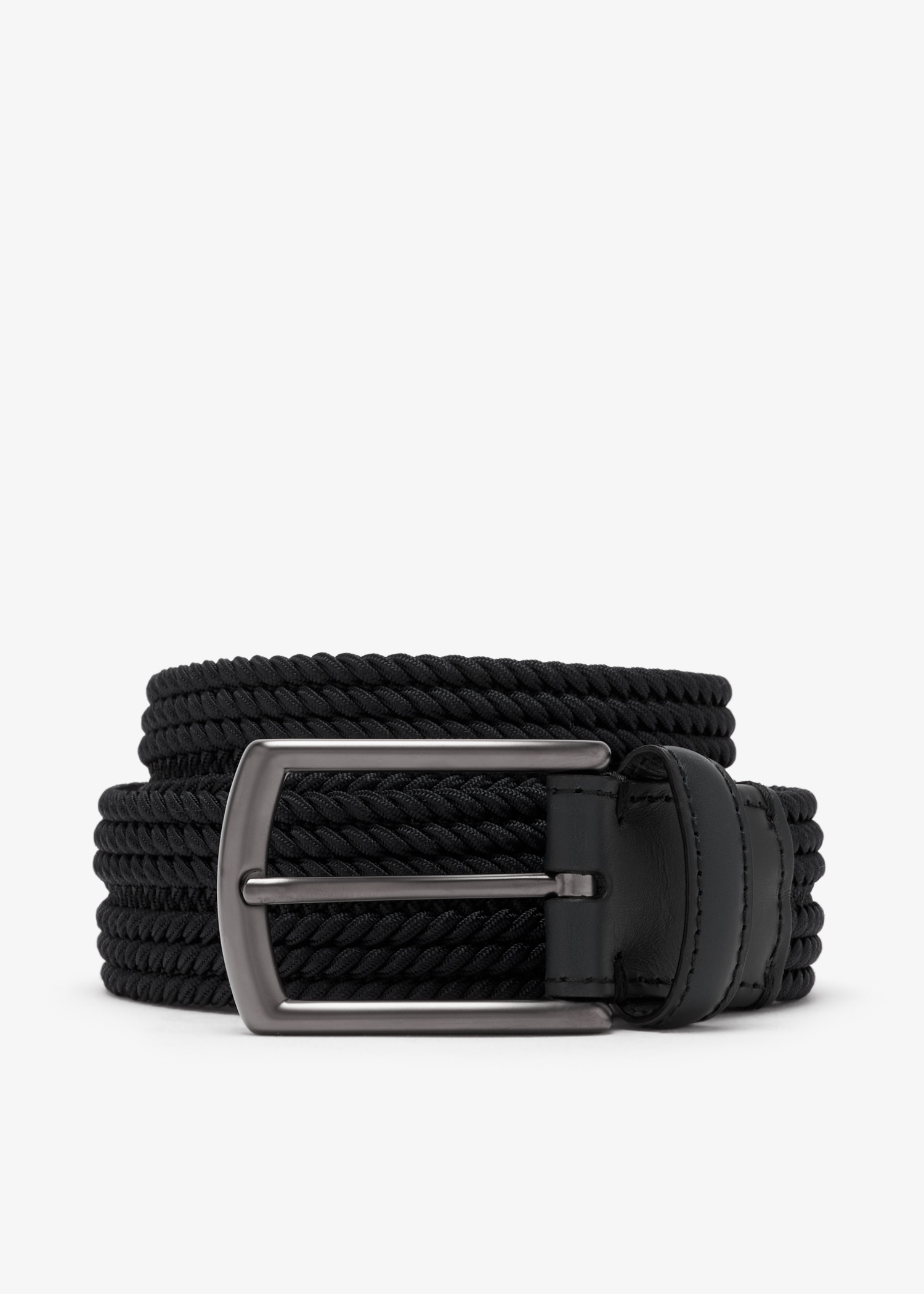 

Triple Stitch™ buckle belt, Black